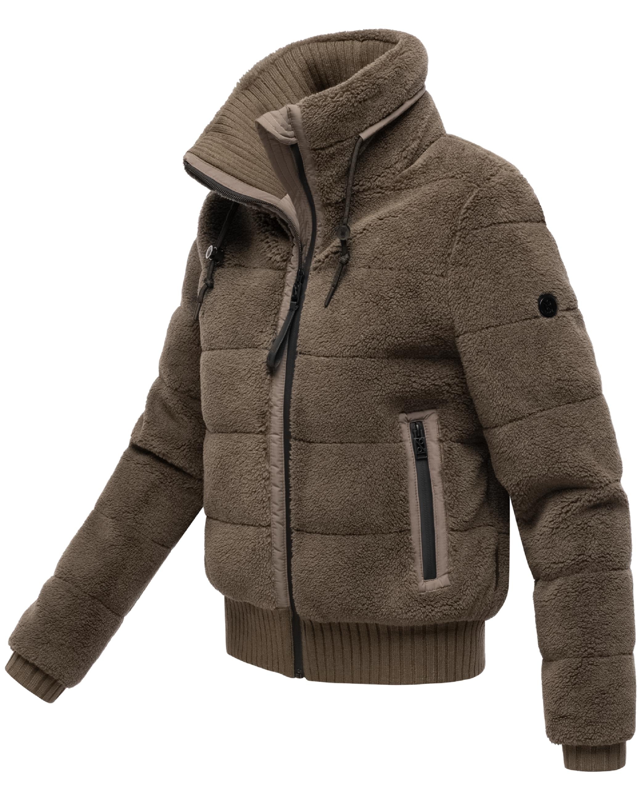 Navahoo Plüschjacke »Plüschjacke Schneepuder 14«