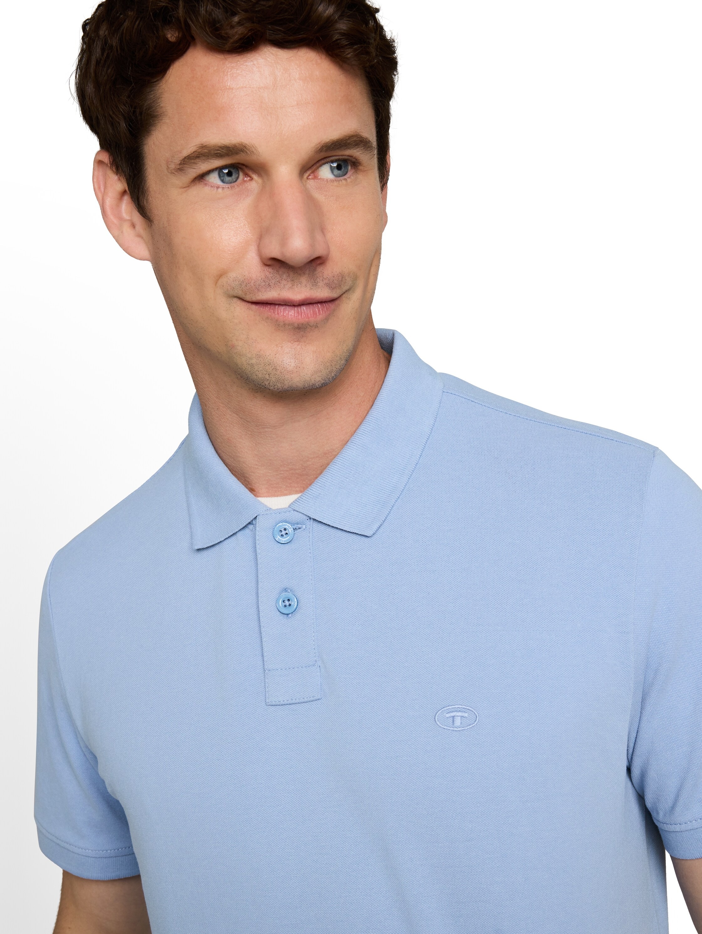 TOM TAILOR Poloshirt »Regular« Poloshirt mit Logostickerei