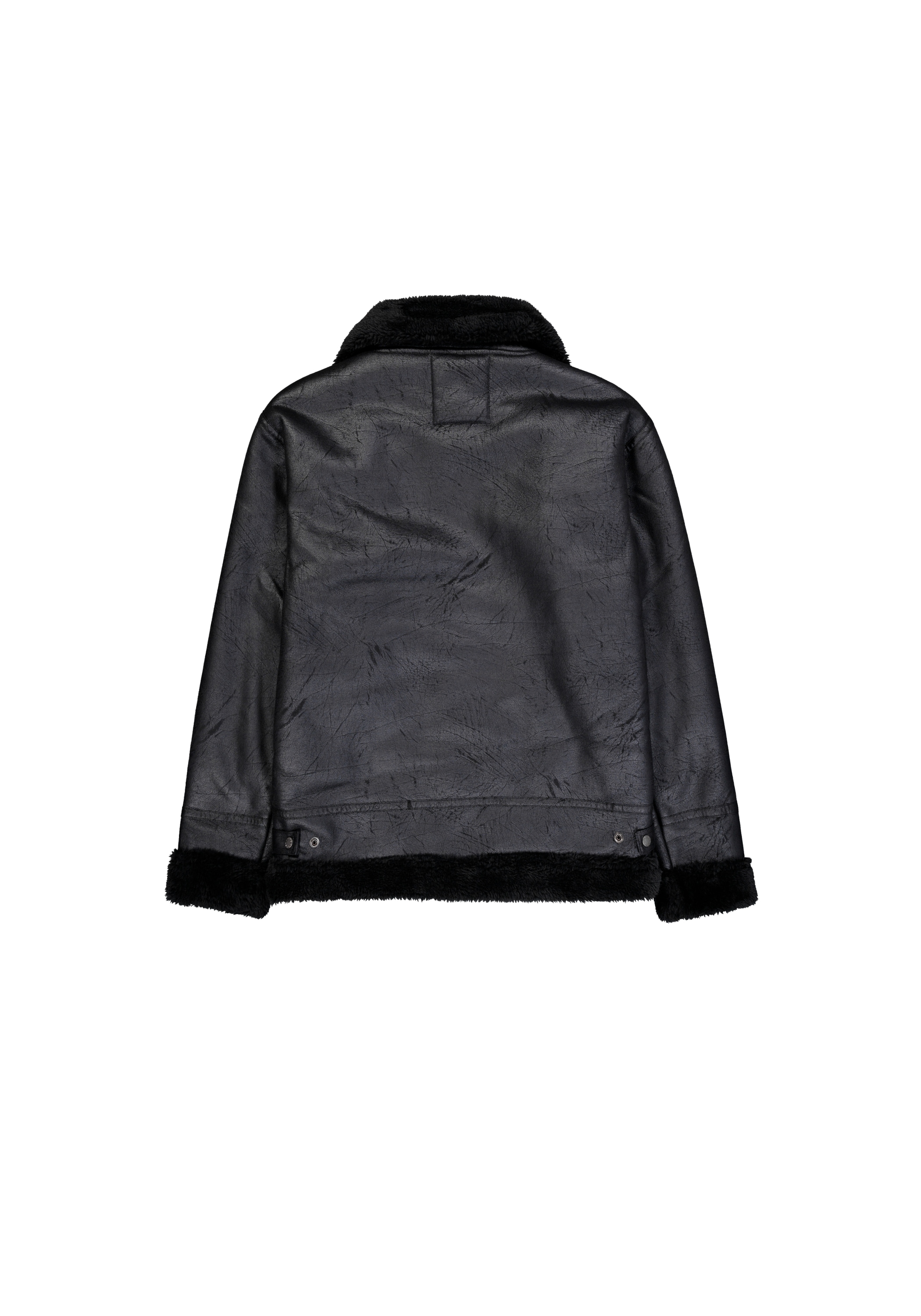 Alpha Industries Lederjacke »Alpha Industries Men - Bomber Jackets B-3 Faux Leather«