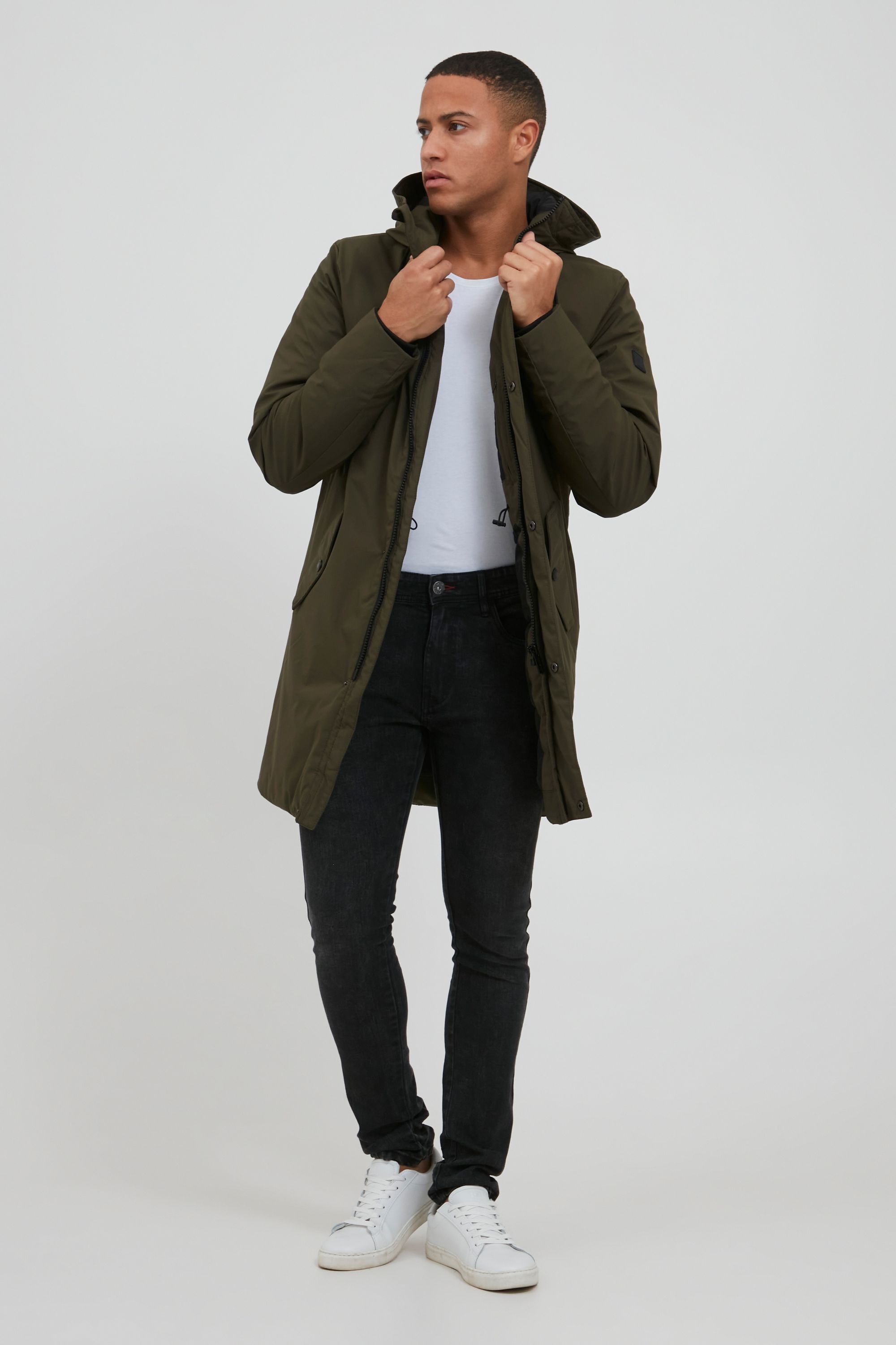Indicode Langmantel »Parka IDFido«