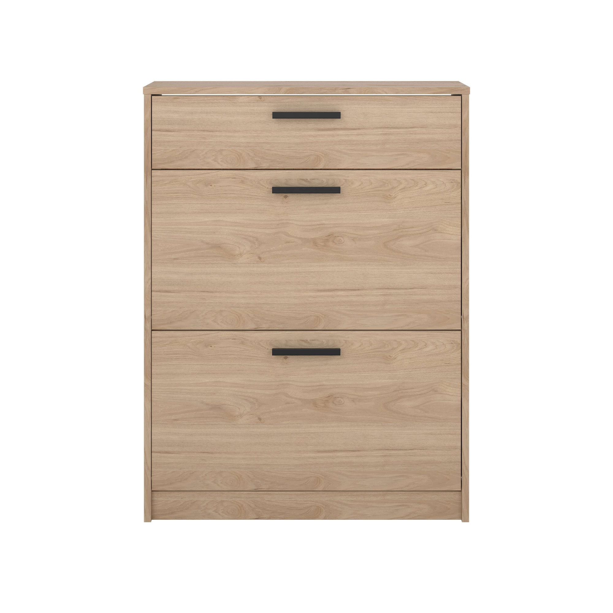 Home affaire Schuhkommode »Escape, praktischer Schuhschrank mit platzsparendem Design« Packung,  Schuhschrank mit 2 Klappen und Schublade für den Flur