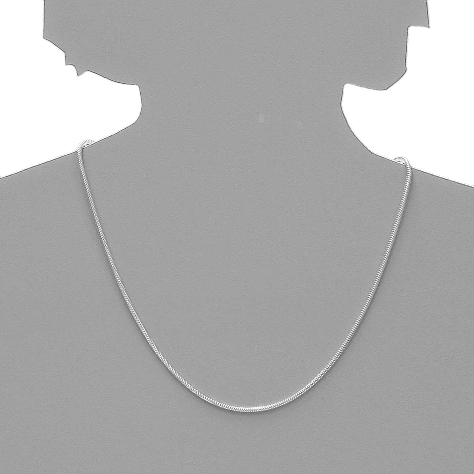 OSTSEE-SCHMUCK Silberkette »- Schlange 2,0 mm - Silber 925/000 -,«