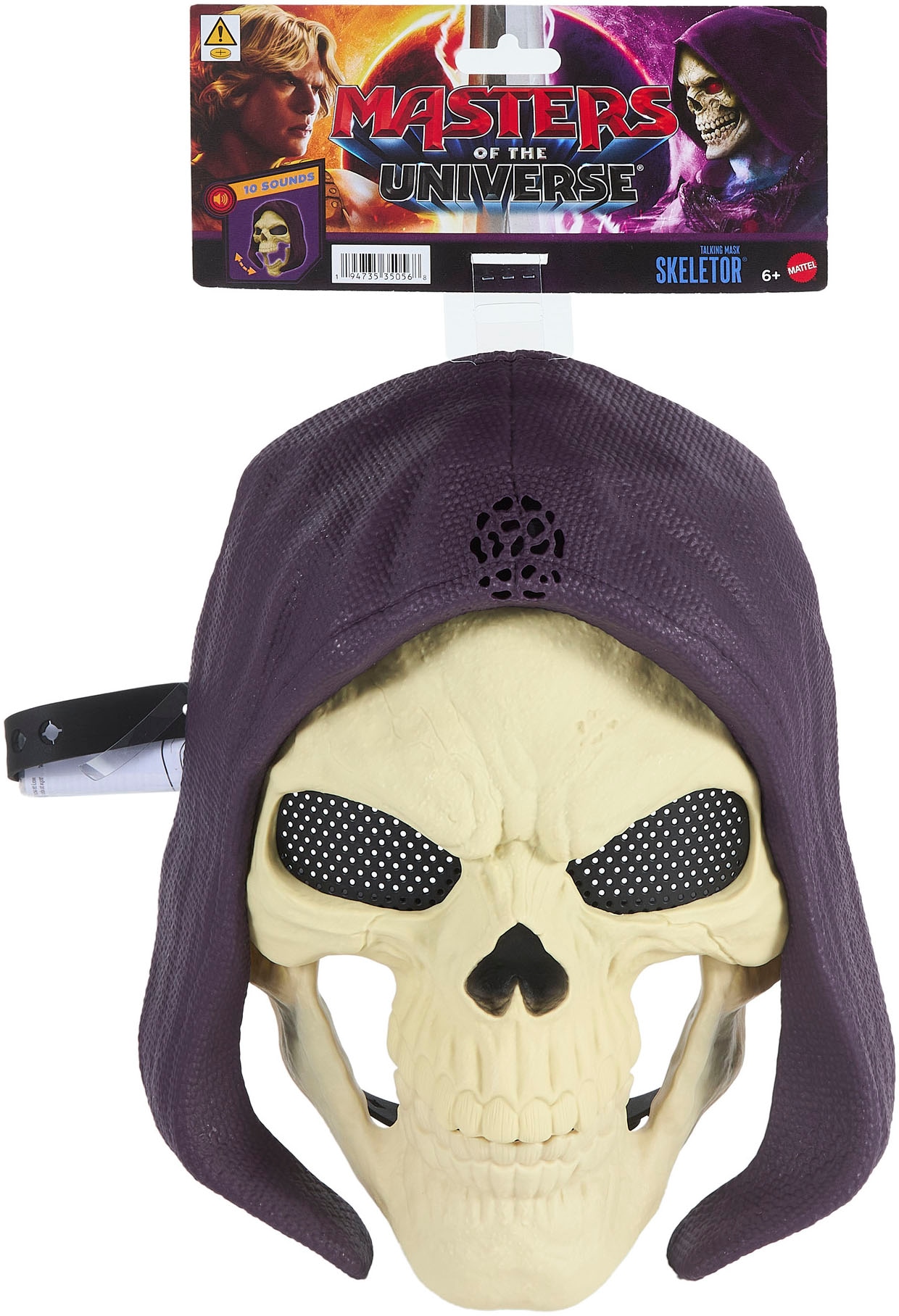 Mattel® Verkleidungsmaske »Masters of the Universe, Skeletor Verwandlungsmaske (D)« mit Licht und Sound
