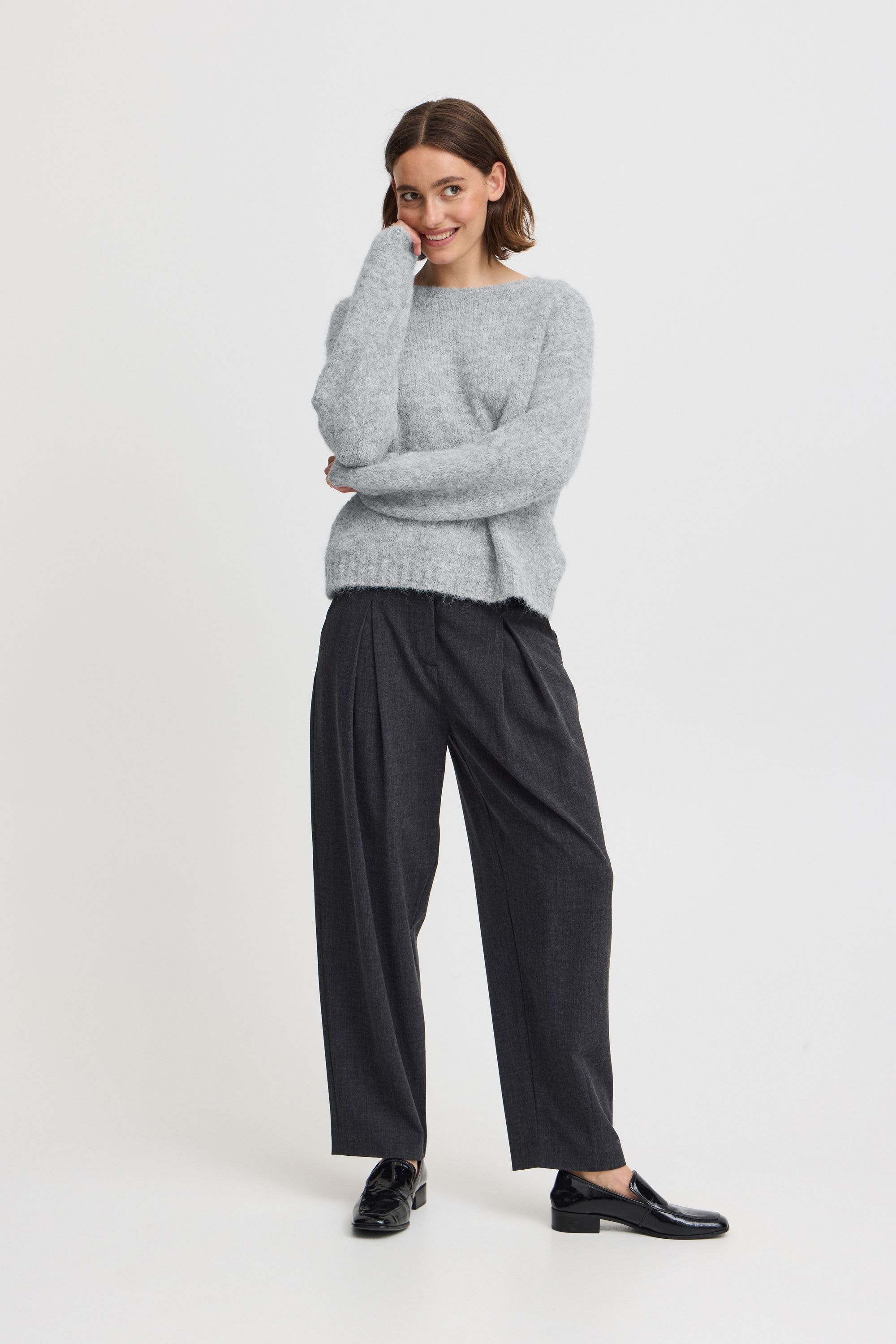 b.young Strickfleece-Pullover »Strickpullover BYMILLER JUMPER -«