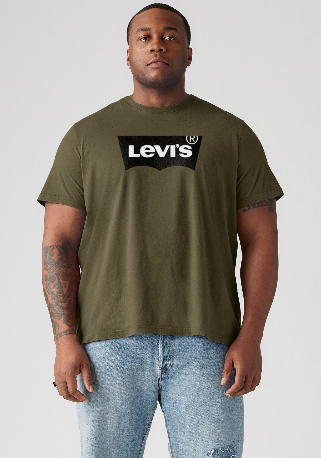 Levi's® Plus T-Shirt »LE B&T BIG GRAPHIC TEE«, mit Logofrontprint