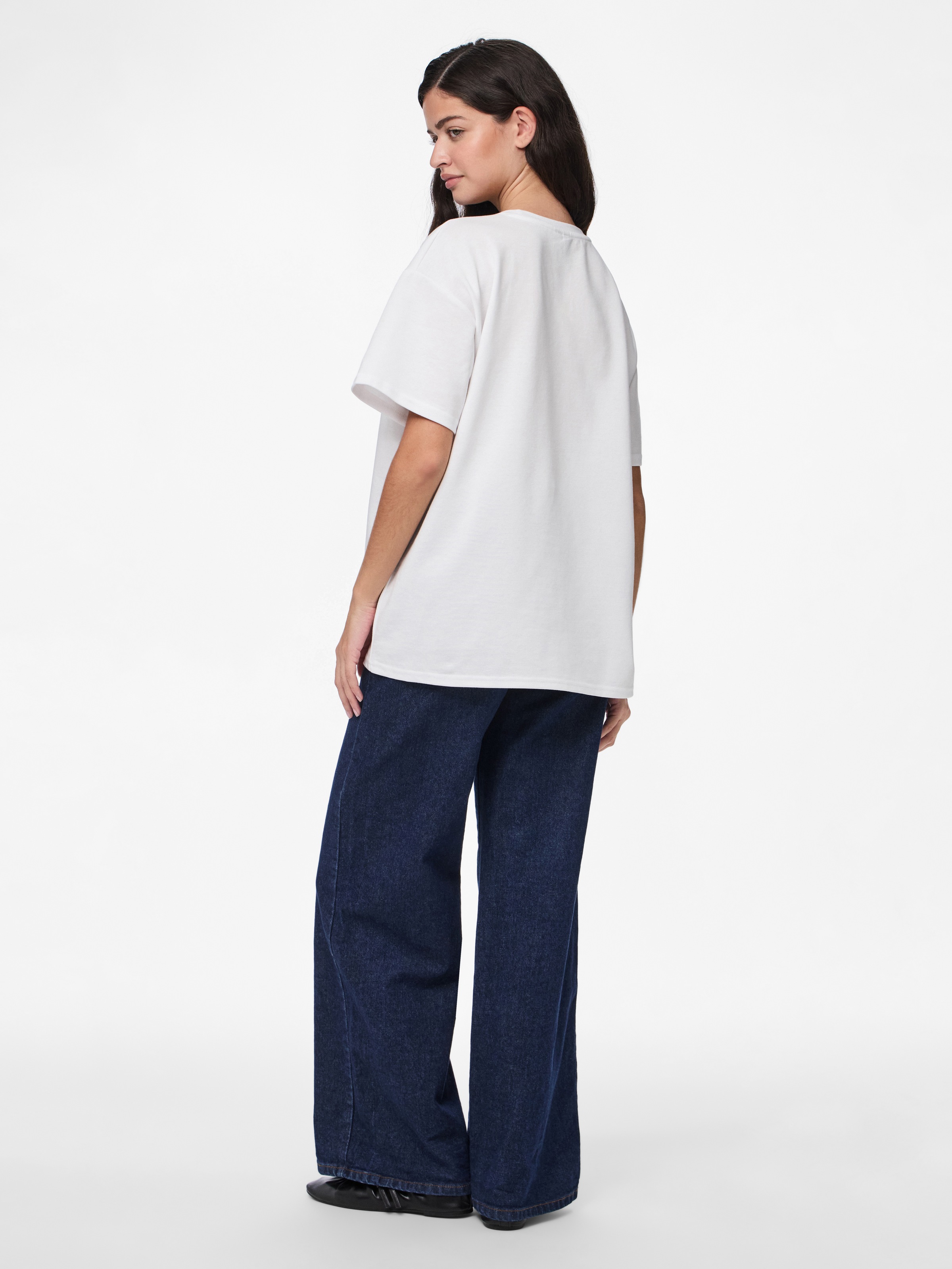 pieces Kurzarmshirt »PCSKYLAR SS OVERSIZED TEE NOOS«