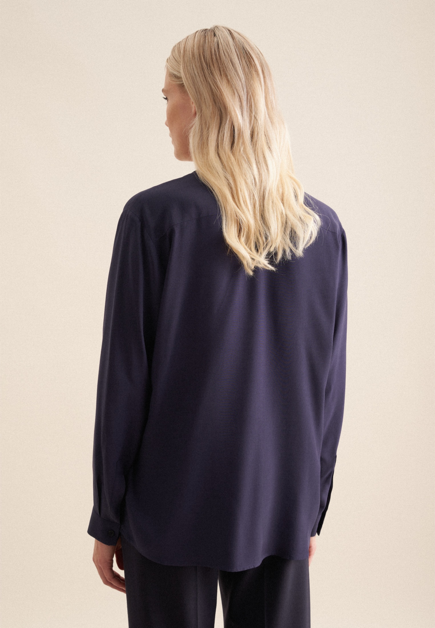 seidensticker Klassische Bluse »Schwarze Rose«, Tunika Uni