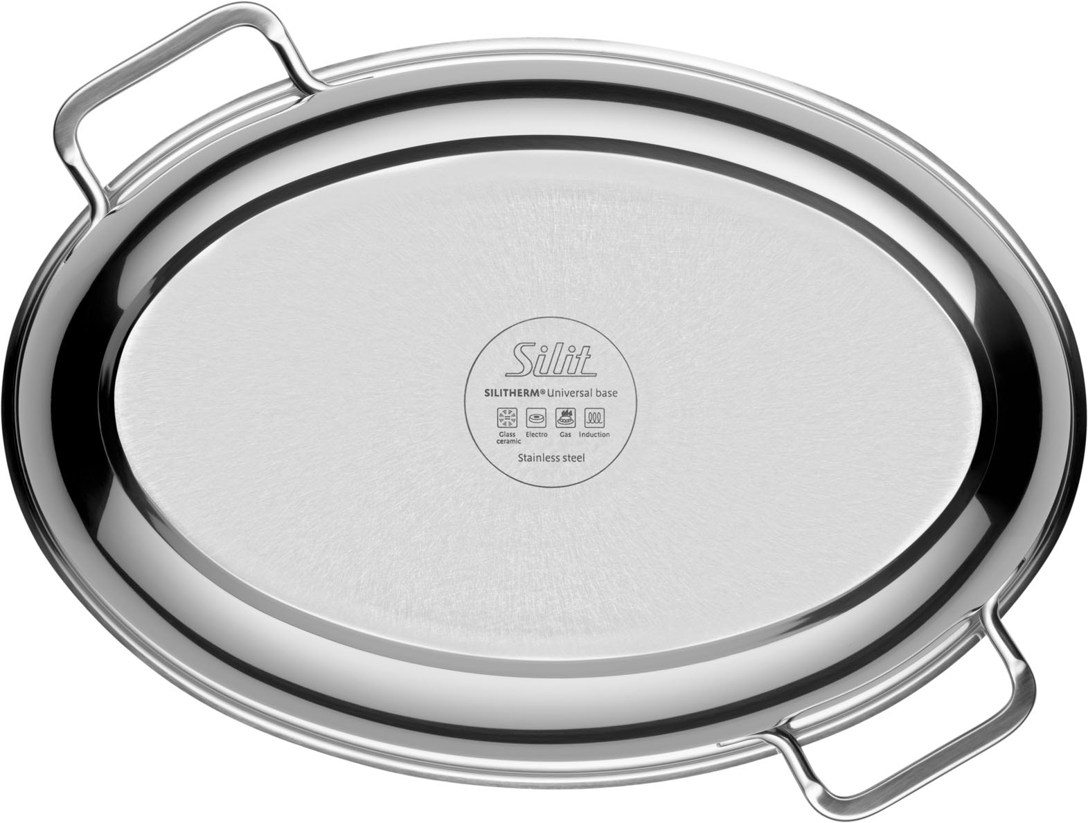 Silit Bräter »Schmortopf mit Deckel 8,5l, backofengeeignet, induktionsgeeignet« Cromargan® Edelstahl Rostfrei 18/10