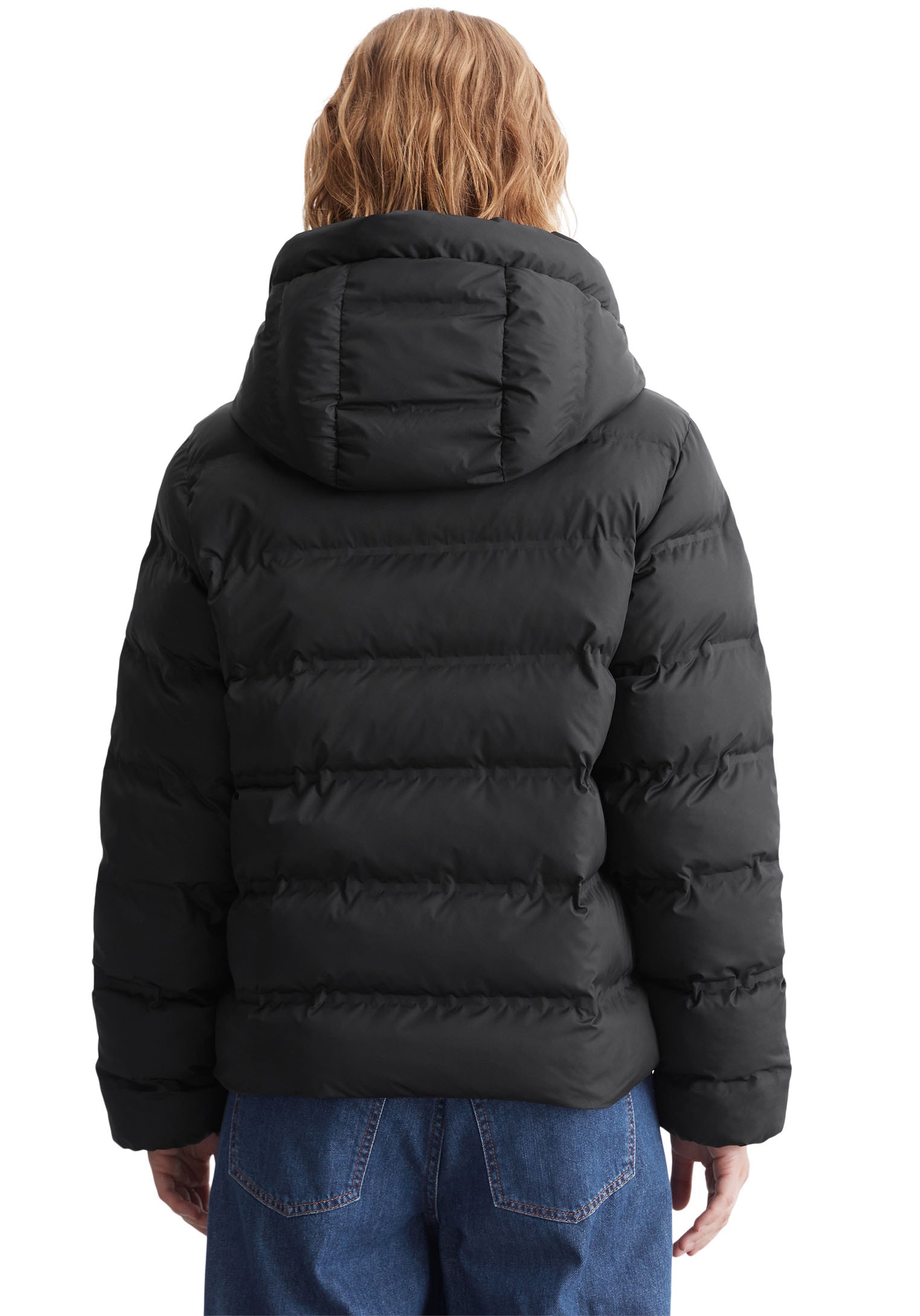 Marc O'Polo DENIM Steppjacke, mit Kapuze