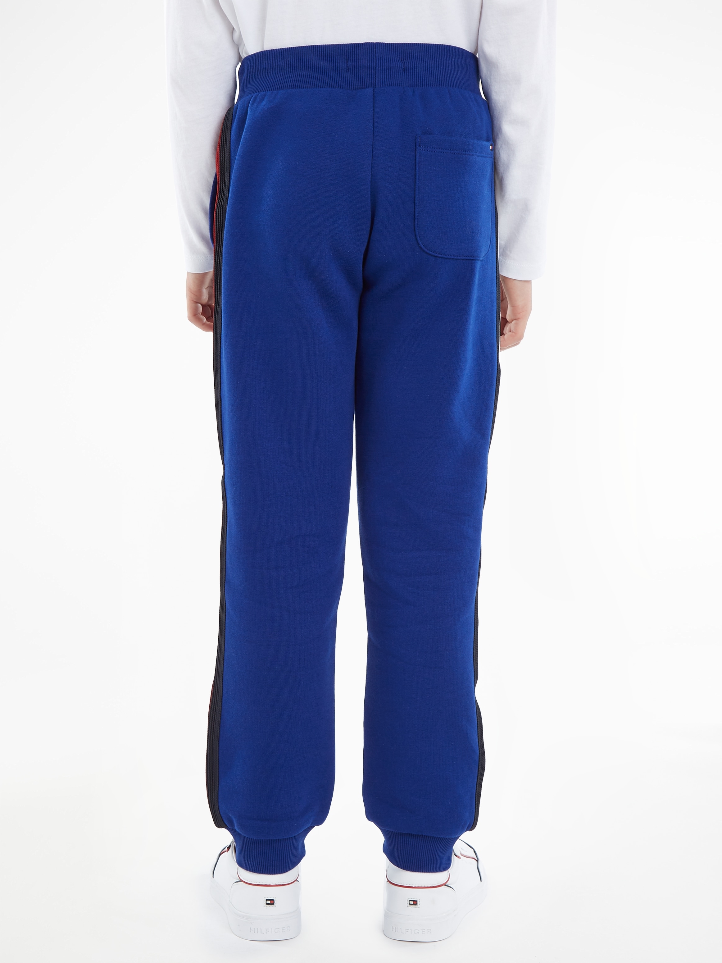 Tommy Hilfiger Sweathose »GLOBAL STRIPES SWEATPANTS«, mit Colorblocking Streifen an der Seitennaht