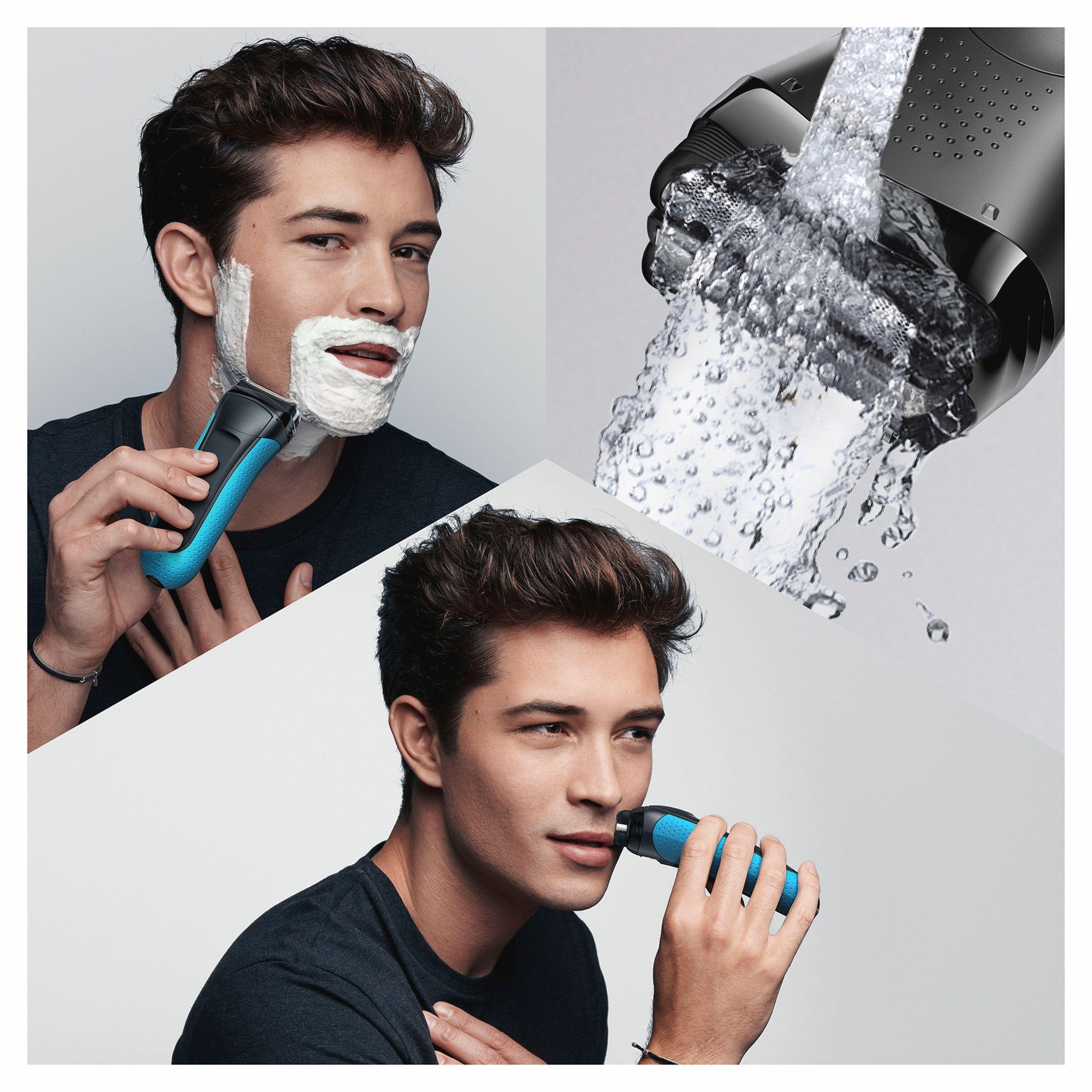 Braun Elektrorasierer »Series 3 Shave&Style 3010BT«, Wet&Dry, 30 Minuten Akkulaufzeit