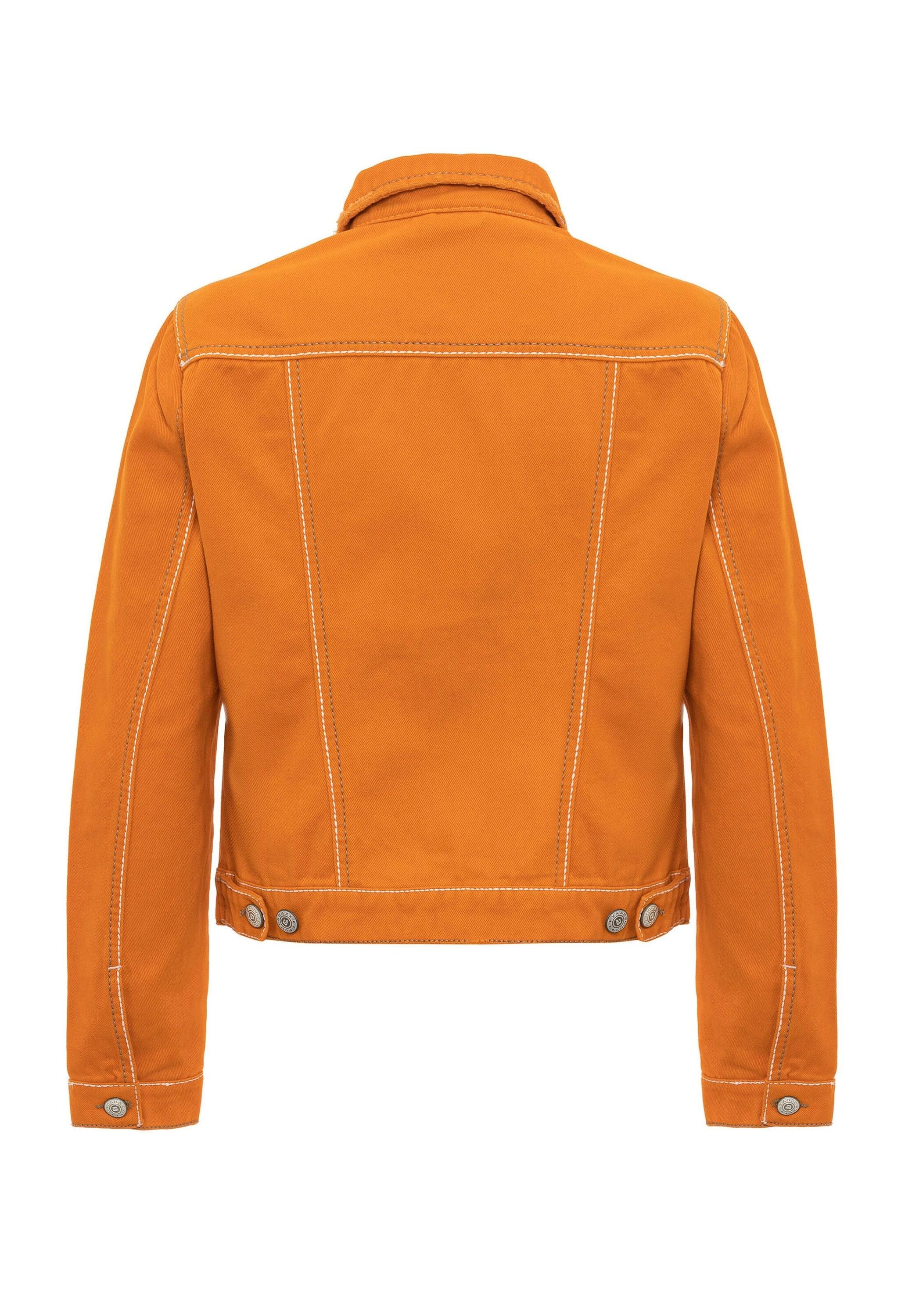 Cipo & Baxx Jeansjacke »Cipo & Baxx Jeansjacke« ohne Kapuze Mit praktischen Brusttaschen, WJ212