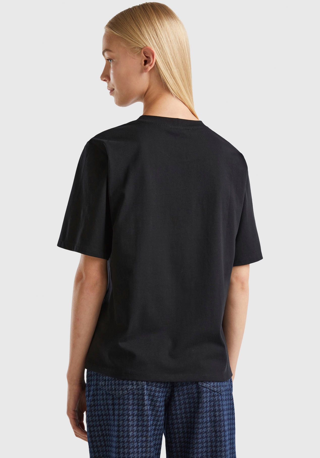 vorne bei Colors Label-Schriftzug T-Shirt, OTTO of mit bestellen United Benetton