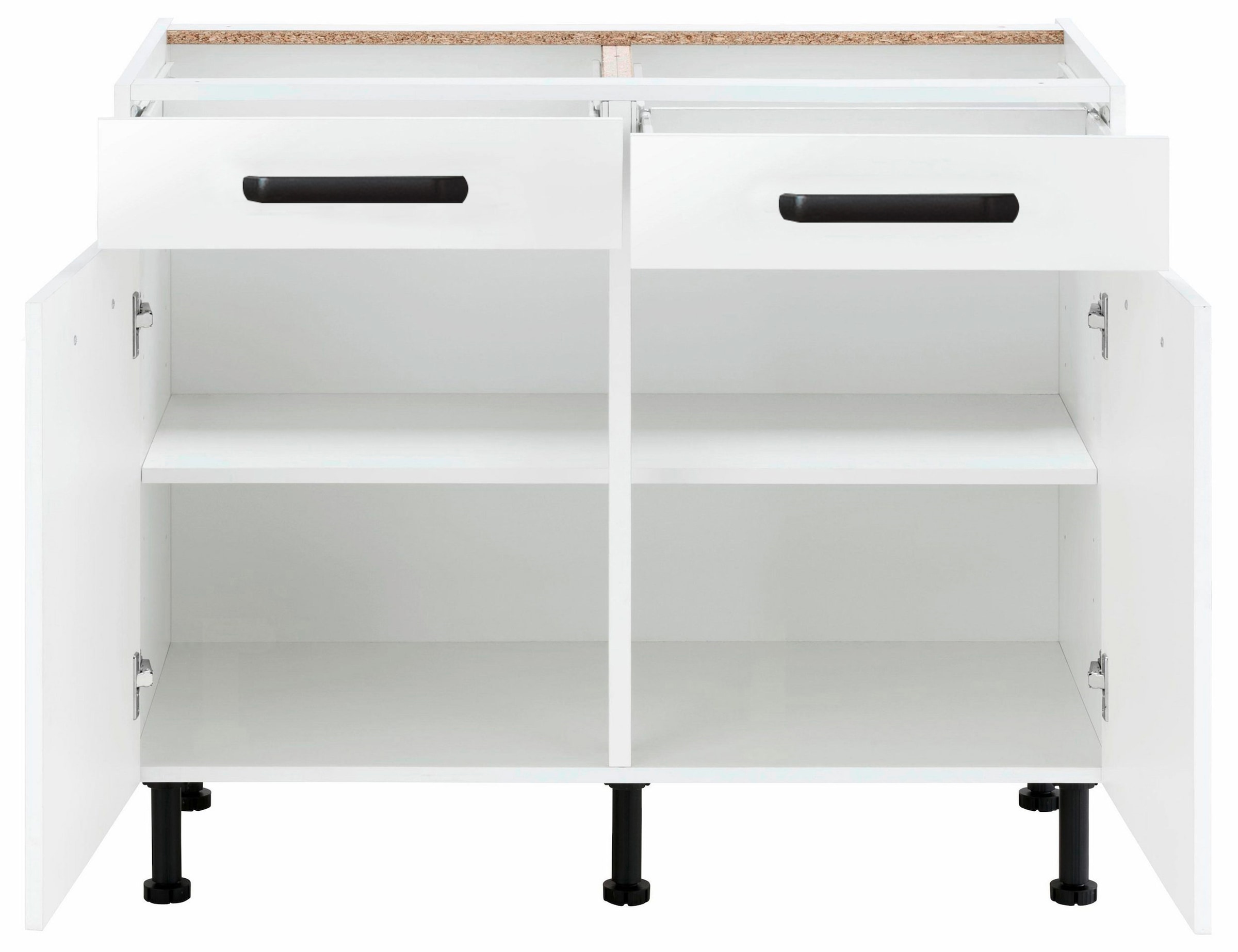 wiho Küchen Unterschrank »Simi«, Soft-Close-Funktion in Schubkästen und Auszügen, verstellbare Füße