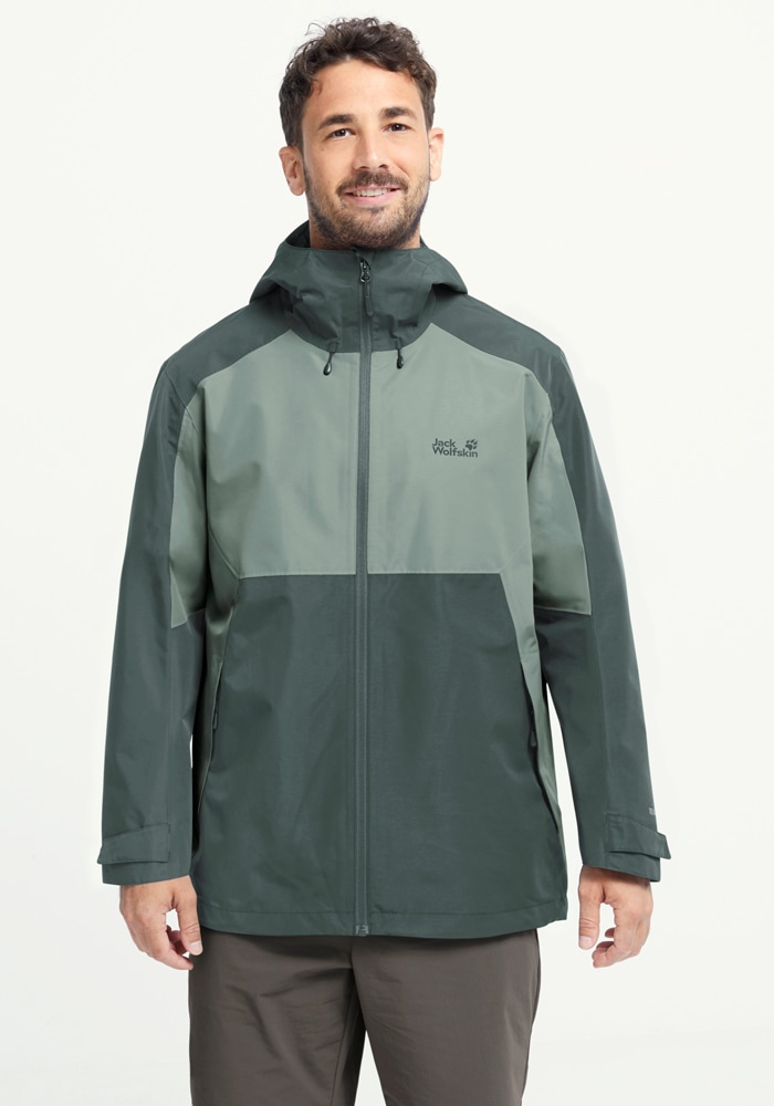 Jack Wolfskin Outdoorjacke »WILDBOUND 2L JKT M« mit Kapuze