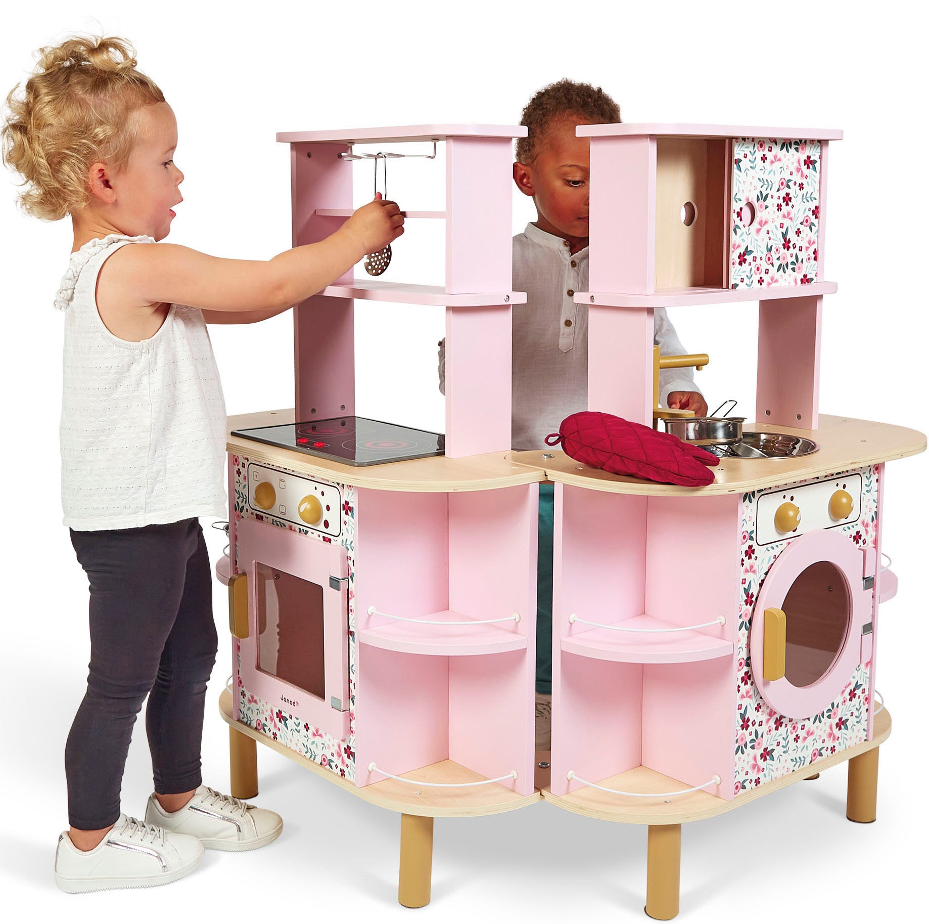 Janod Spielküche »Twist«, beiseitig bespielbar; mit Licht und Sound