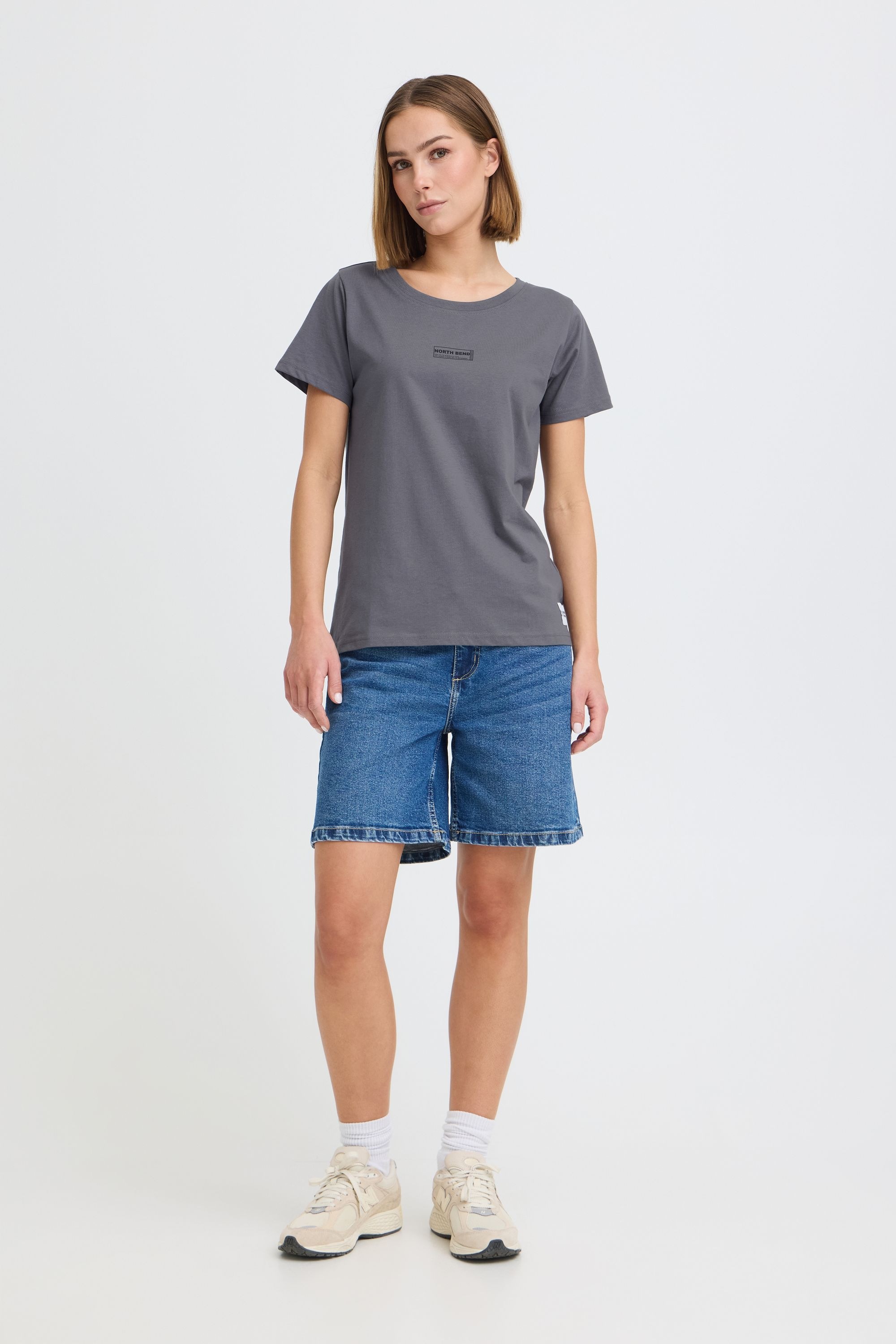North Bend Rundhalsshirt »Rundhalsshirt NBKunt«