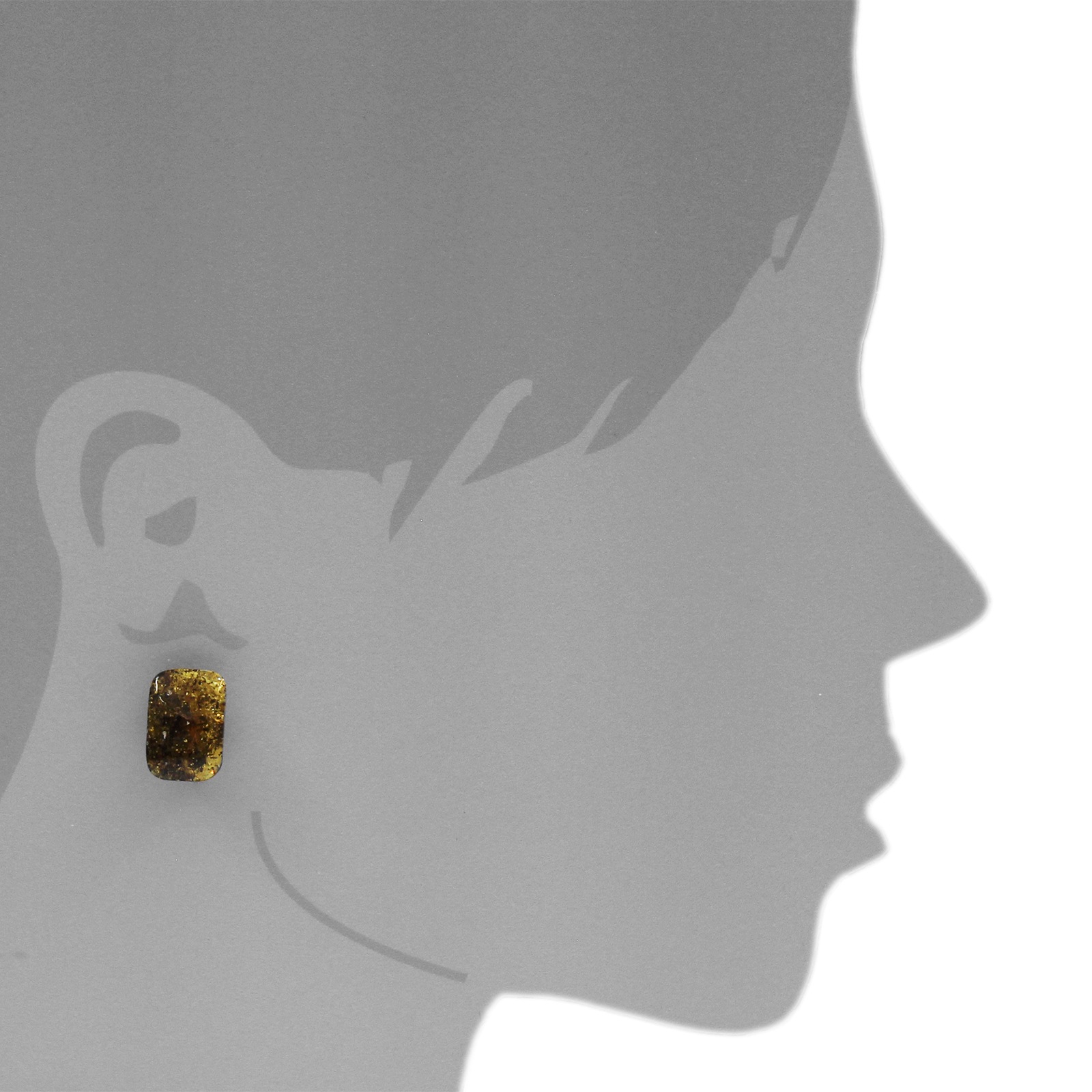 OSTSEE-SCHMUCK Paar Ohrclips »- Klassisch - Silber 925/000 - Bernstein«