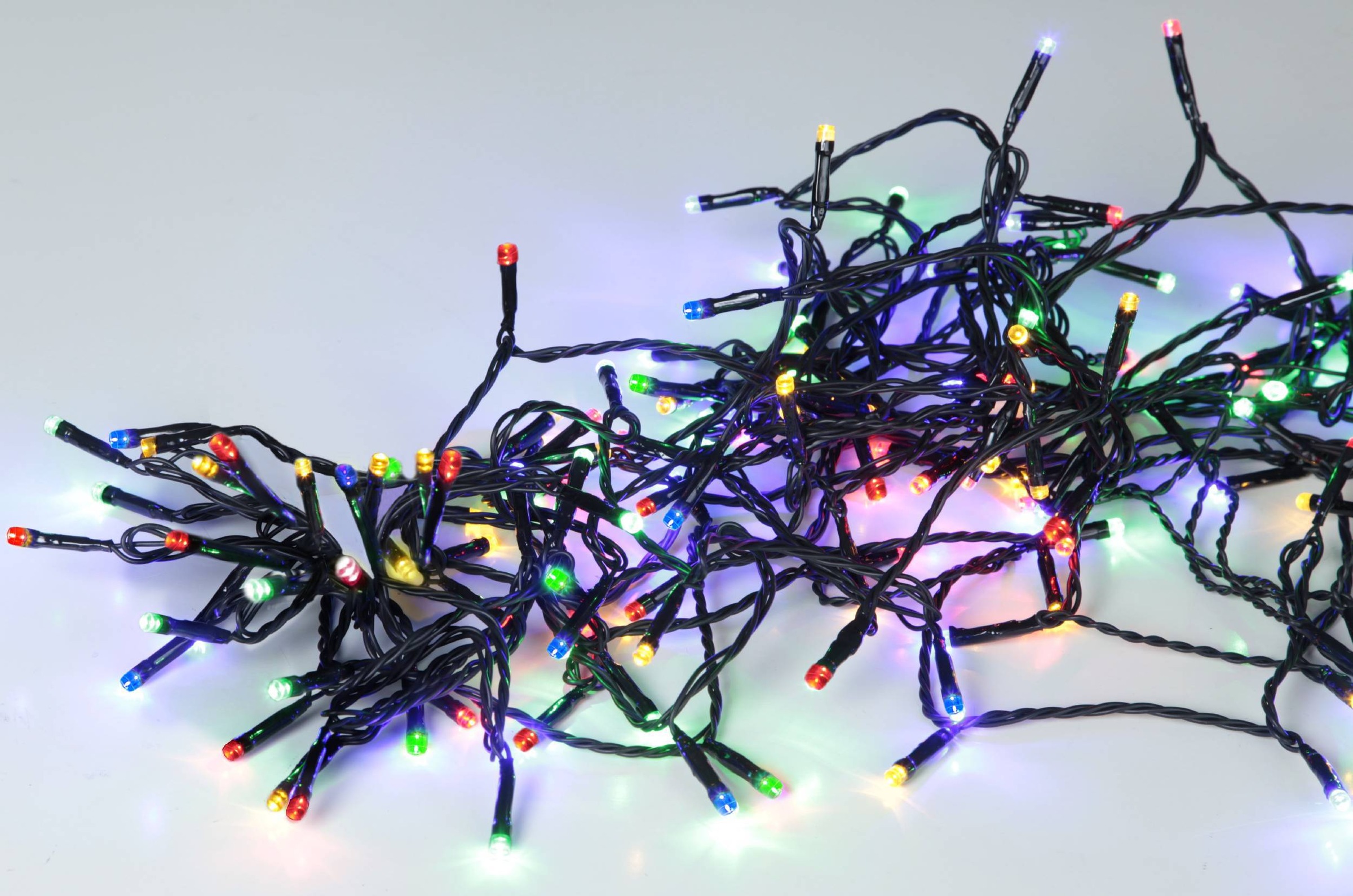 EGLO LED-Lichterkette »SERIE LED - Weihnachtsdeko - Beleuchtung - Winterdeko«, 160 St.-flammig, Lichterkette, bunte Außenbeleuchtung, mit Kabel, 16 m