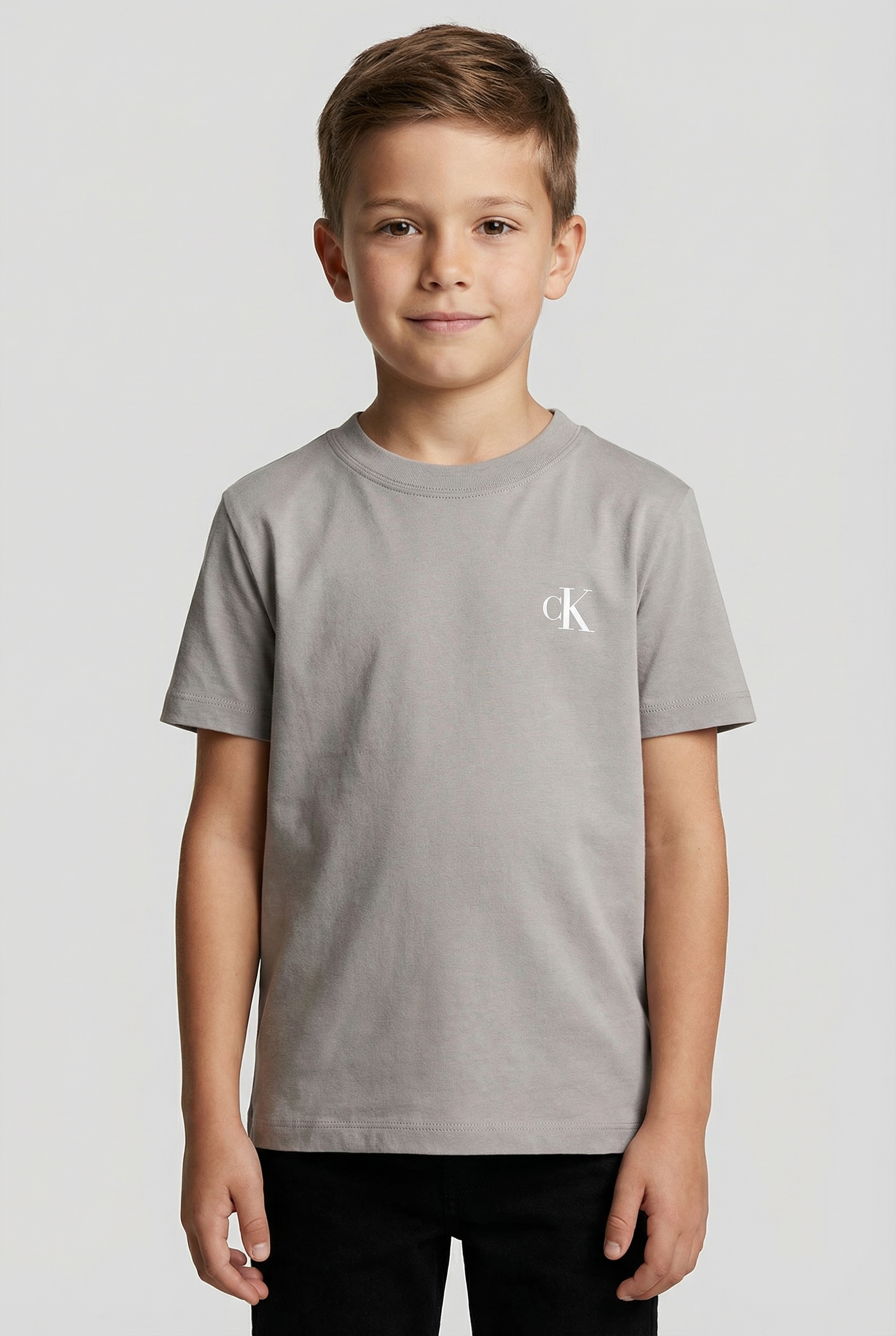 Calvin Klein Jeans T-Shirt »2-PACK MONOGRAM TOP« 2 Regular fit für Kinder, 2er-Set