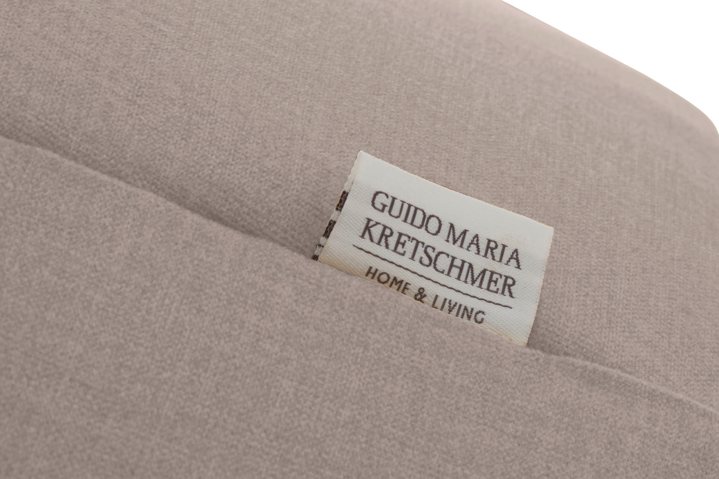 Guido Maria Kretschmer Home&Living Loveseat »Amiens«, mit wunderschöner Knopfheftung im Rücken