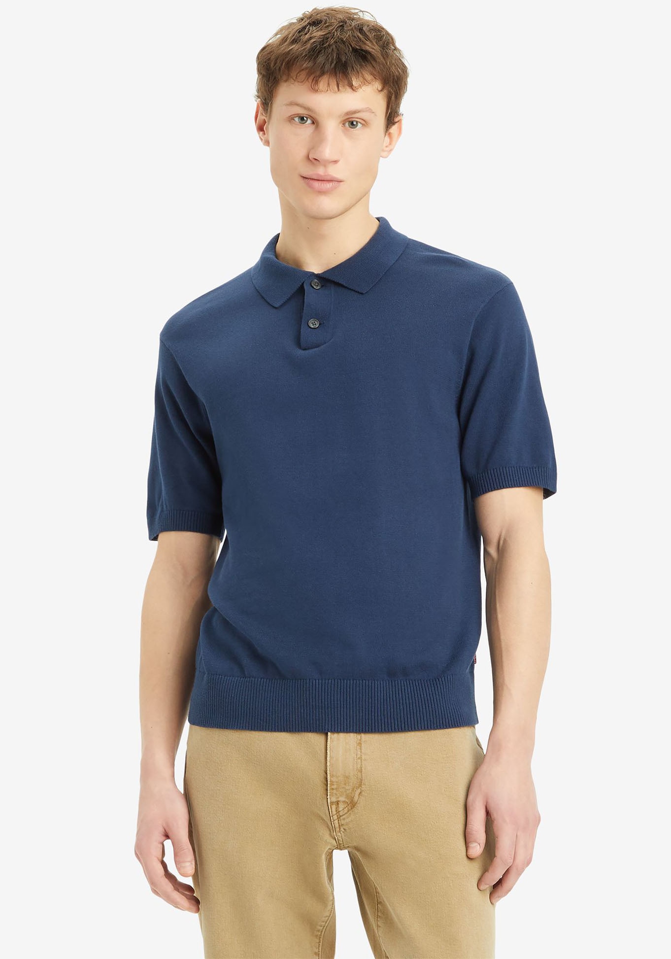 Poloshirt »SWEATER KNIT POLO«