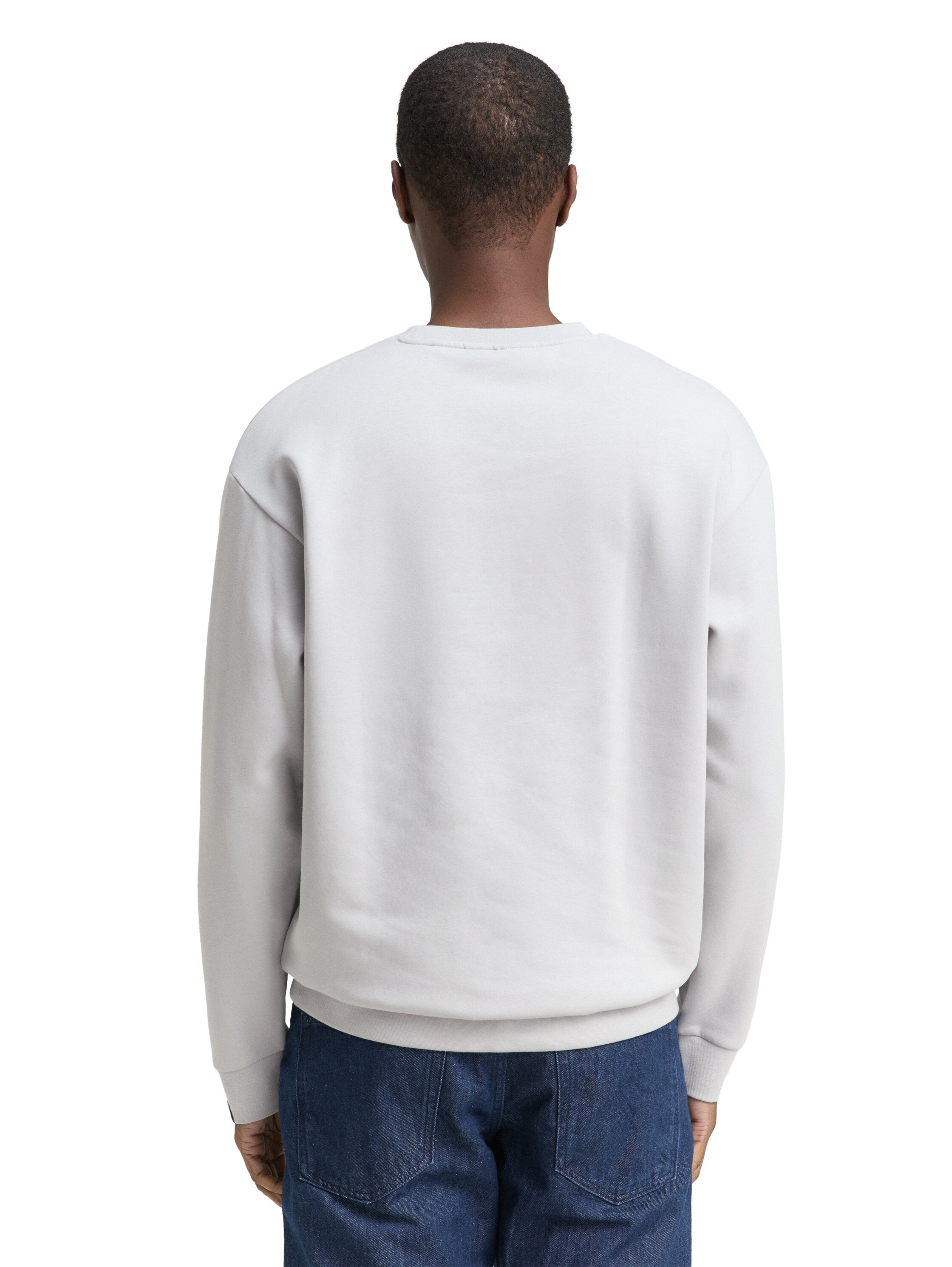 TOM TAILOR Denim Sweatshirt , mit Logo Stickerei
