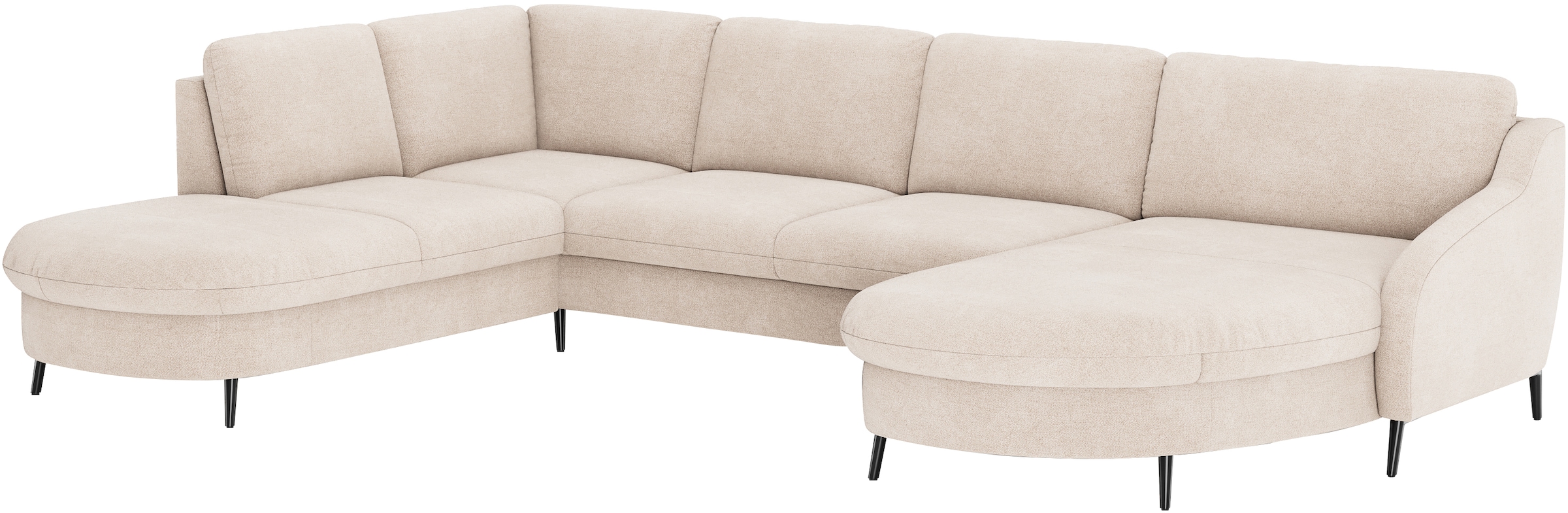 sit&more Wohnlandschaft »Soul U-Form«, wahlweise mit Bett und Bettkasten