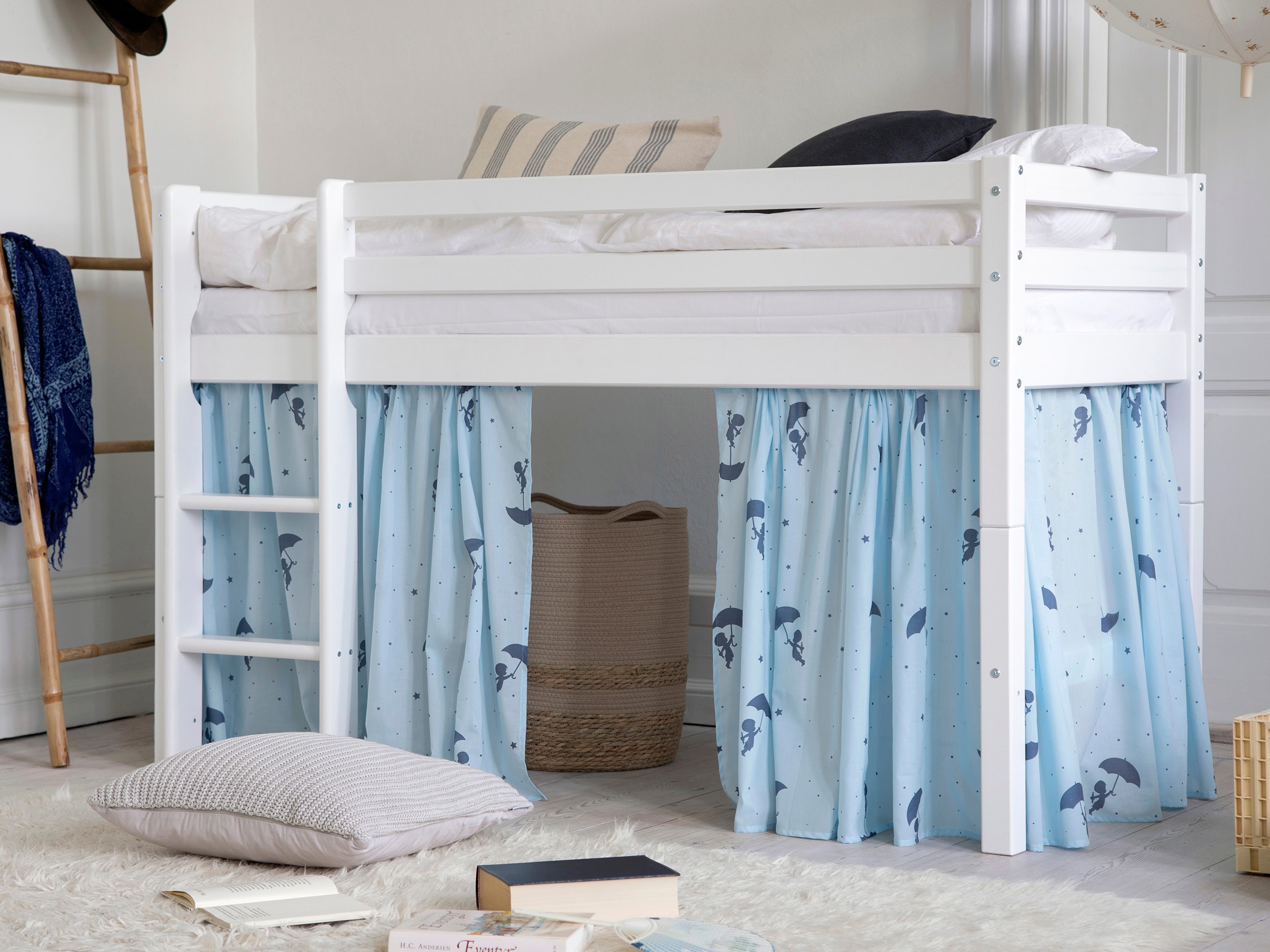 Hoppekids Spielbett »ECO Dream« Massivholz, wahlweise in 2 Größen und 4 Farben, Matratze wählbar