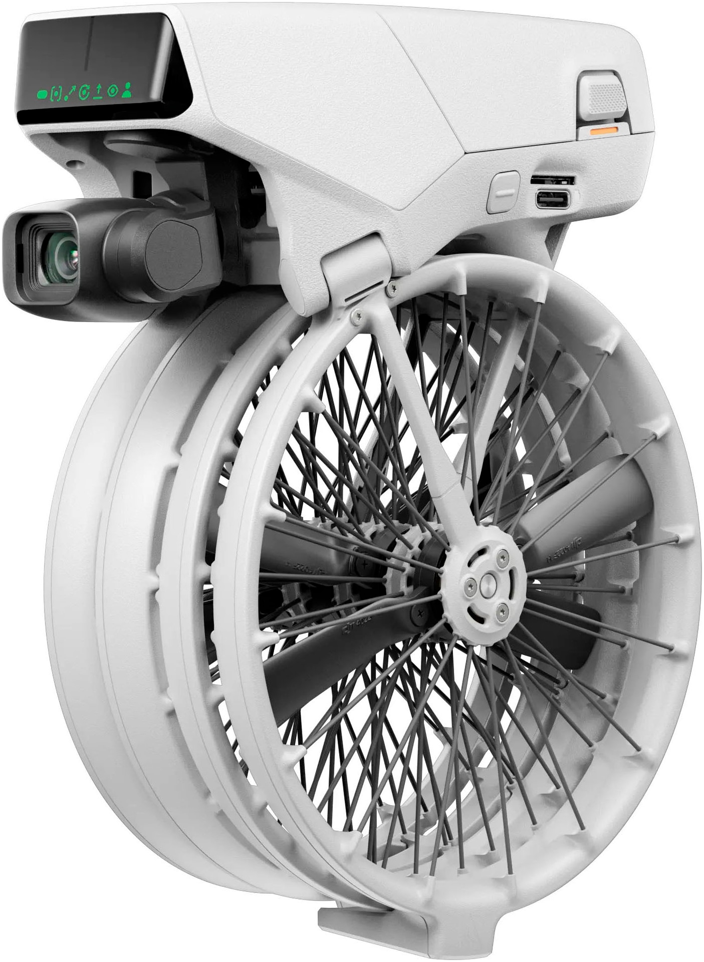 DJI Drohne »Flip Fly More Combo«, (DJI RC 2 Fernsteuerung, 3 Akkus, Ladestation und Umhängetasche)