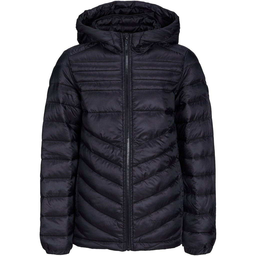 Jack & Jones Junior Steppjacke, mit Kapuze