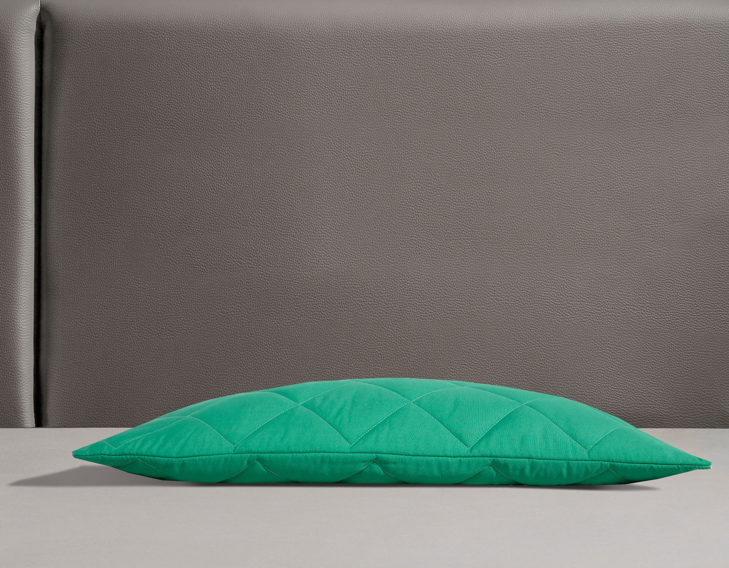 my home Microfaserkissen »Microlux Kopfkissen 40x80 cm, 80x80 cm« Füllung: 3D-Faserbaellchen 1 Stk. tlg. Kissen, in den Farben: weiß, blau, rosa & grün