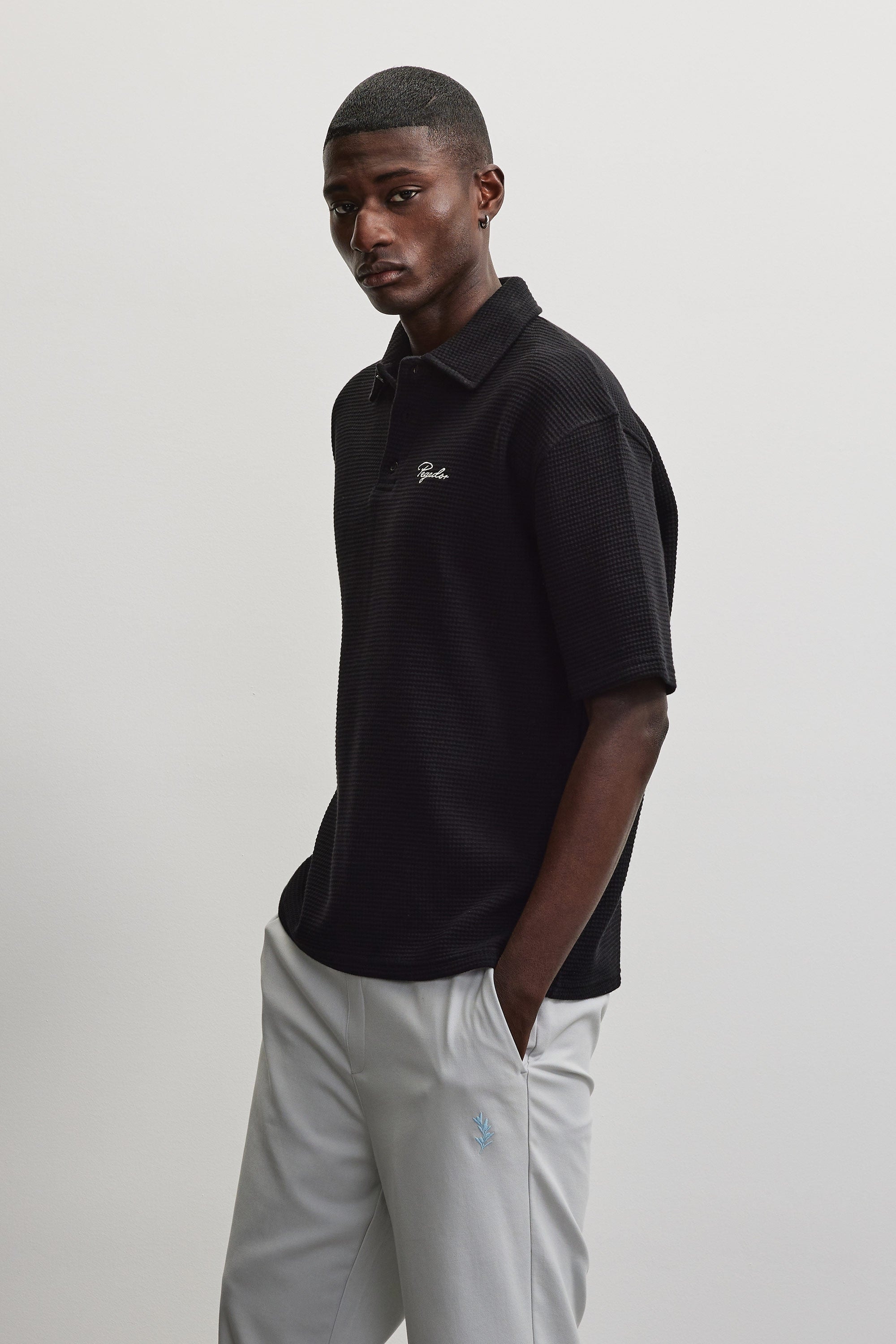 PEGADOR Poloshirt »SIGNAR WAFFLE POLO SHIRT«