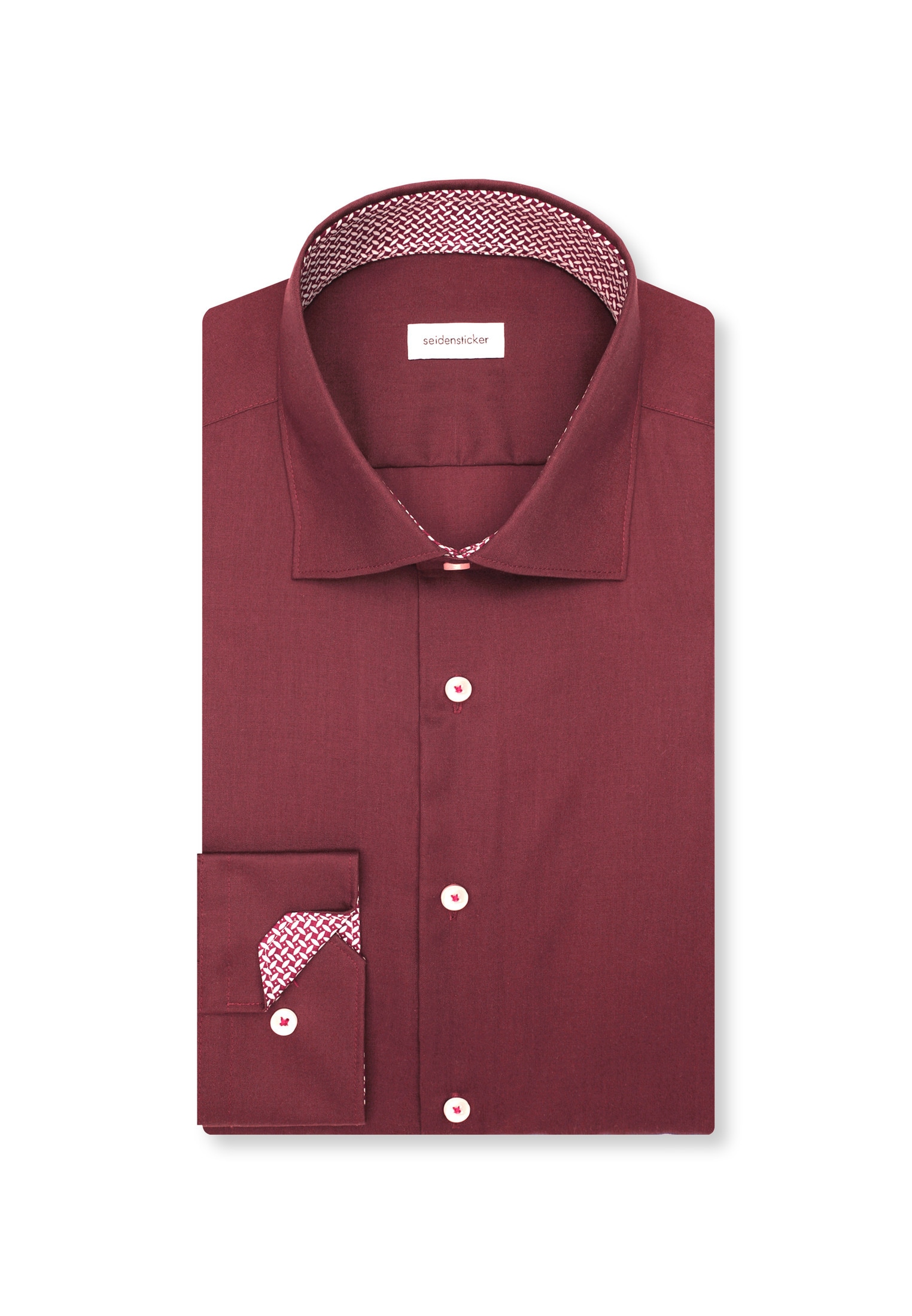 seidensticker Businesshemd »Schwarze Rose« Slim 1/1 Kentkragen Uni