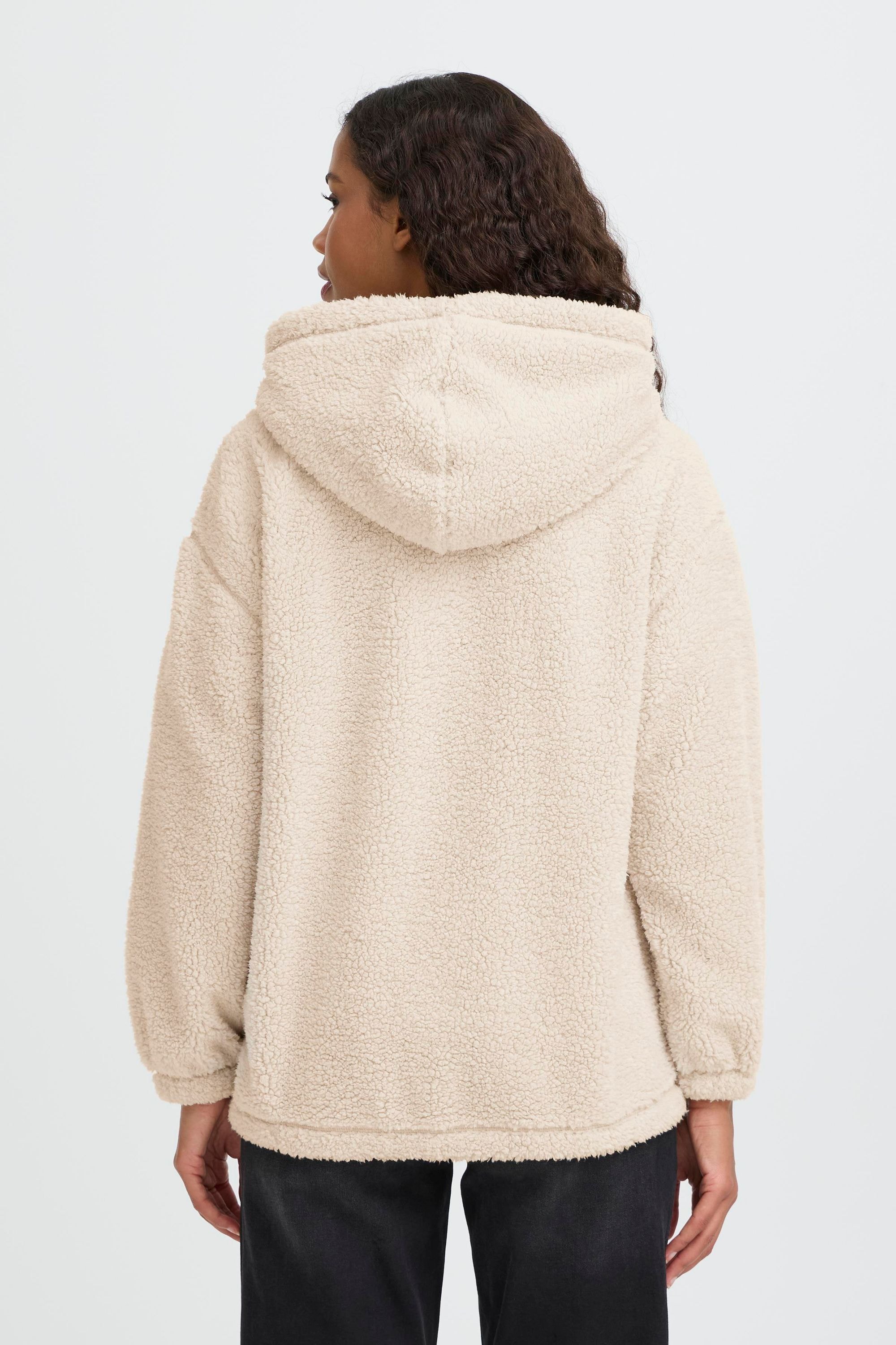 OXMO Kapuzensweatjacke »Kapuzenfleecejacke OXBERINA«