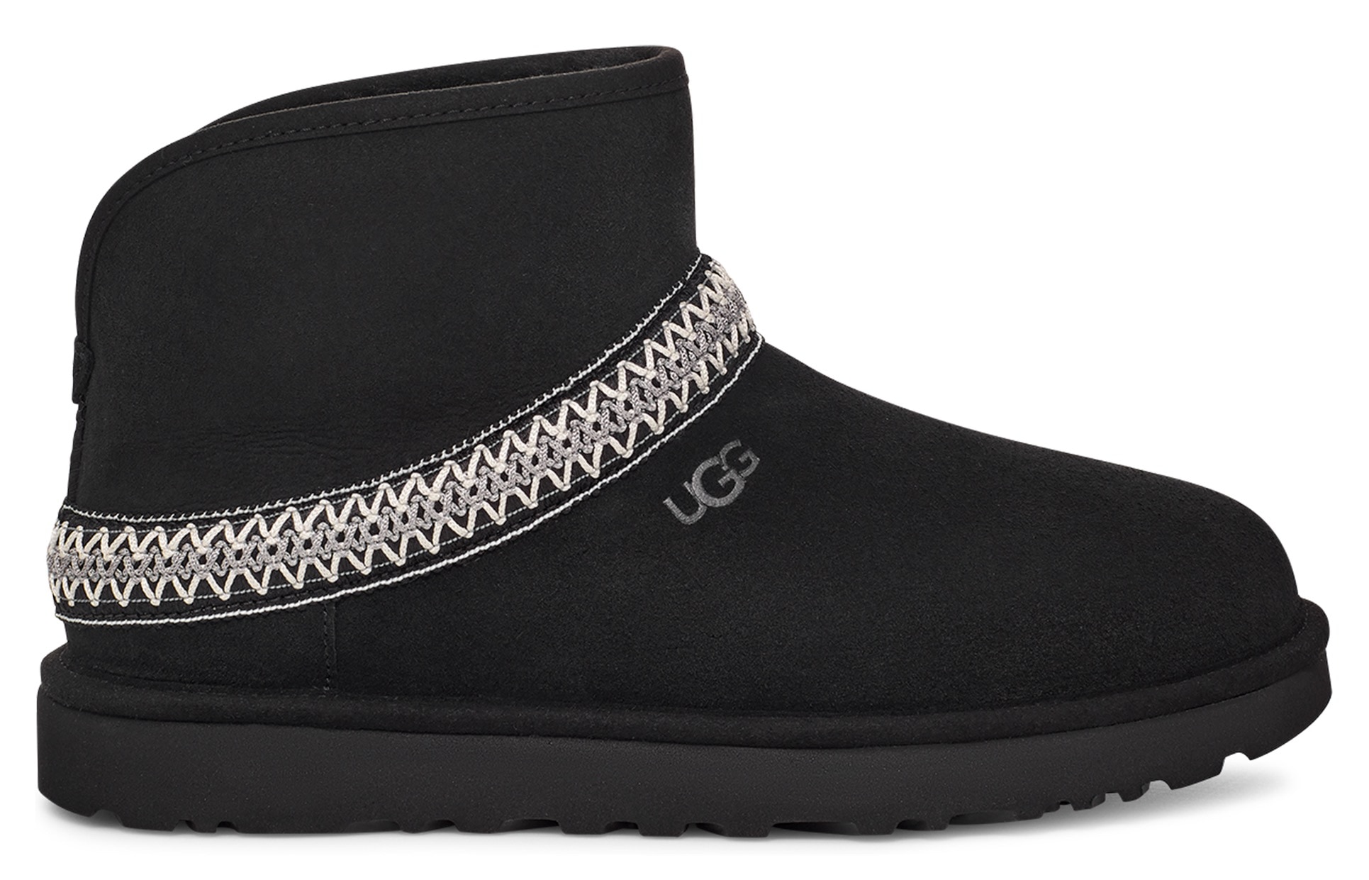 UGG Schlupfboots »CLASSIC MINI CRESCENT«, Winterstiefel, Snowboots mit kuscheliger Innenausstattung