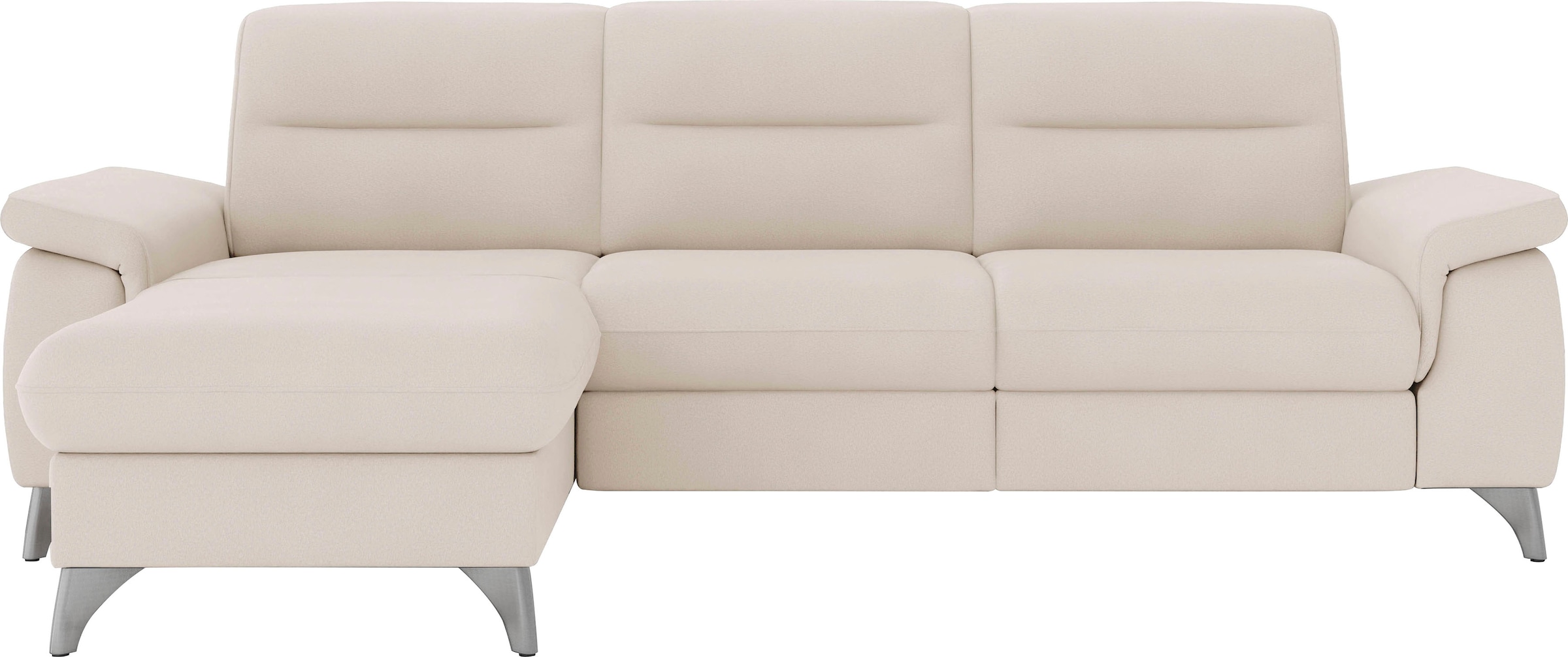 sit&more Ecksofa »Astoria L-Form« wahlweise mit motorischer Relaxfunktion