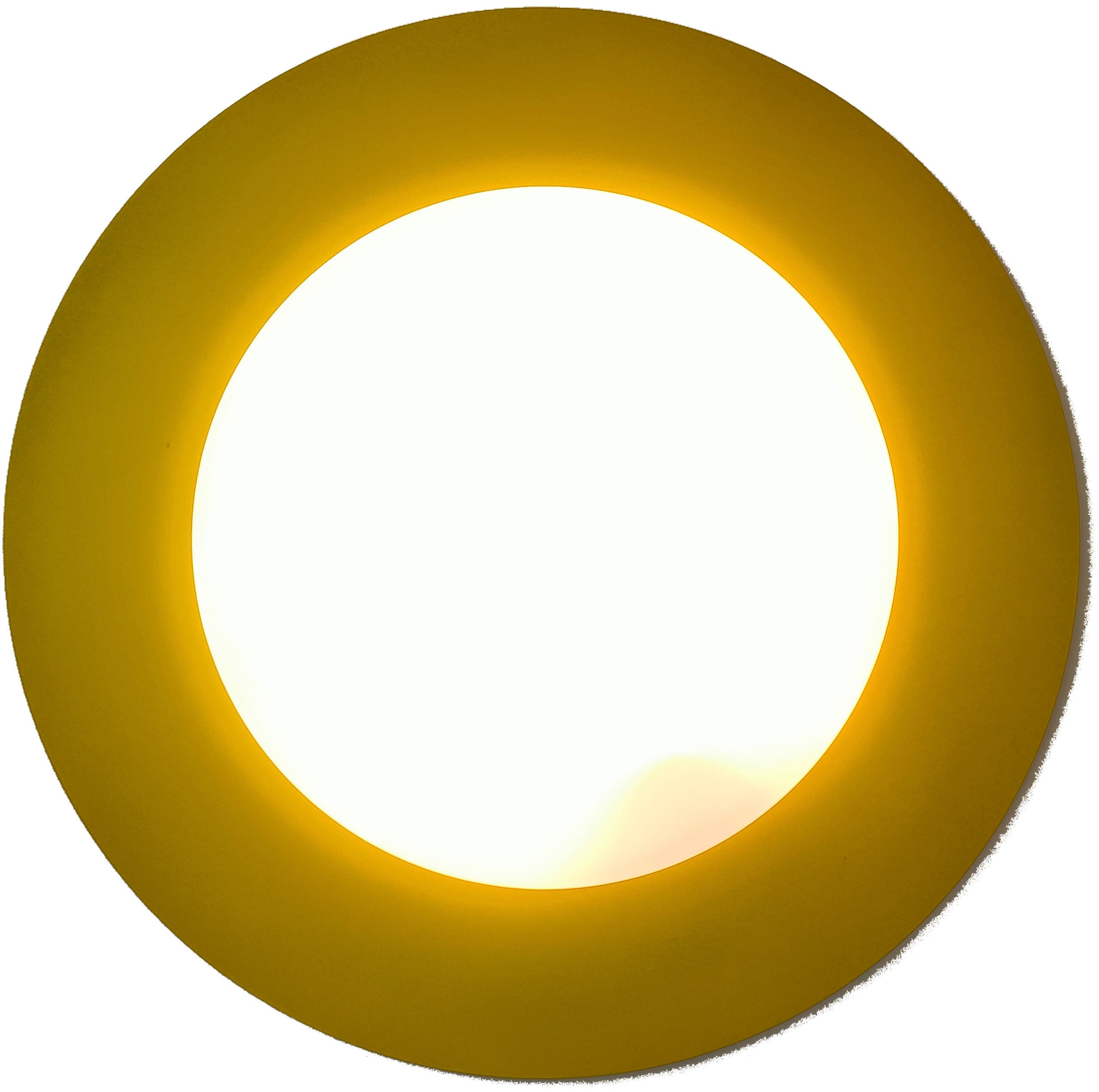 niermann Deckenleuchte »Deckenschale Saturn, E27 Sonnengelb«, bei Fassung für 1 flammig-flammig, OTTO Leuchtmittelwechsel einfachen