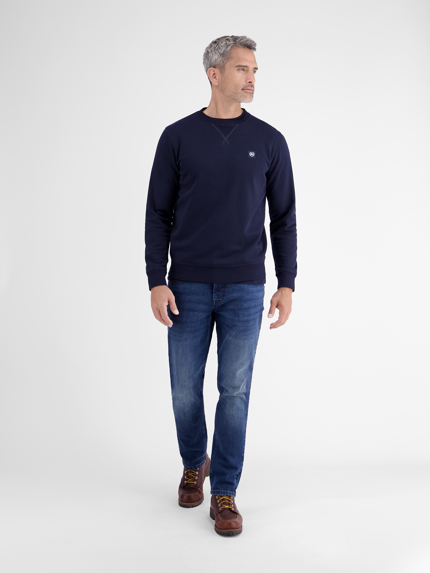 LERROS Sweatshirt »LERROS Urbaner Sweatshirtstyle für Herren«