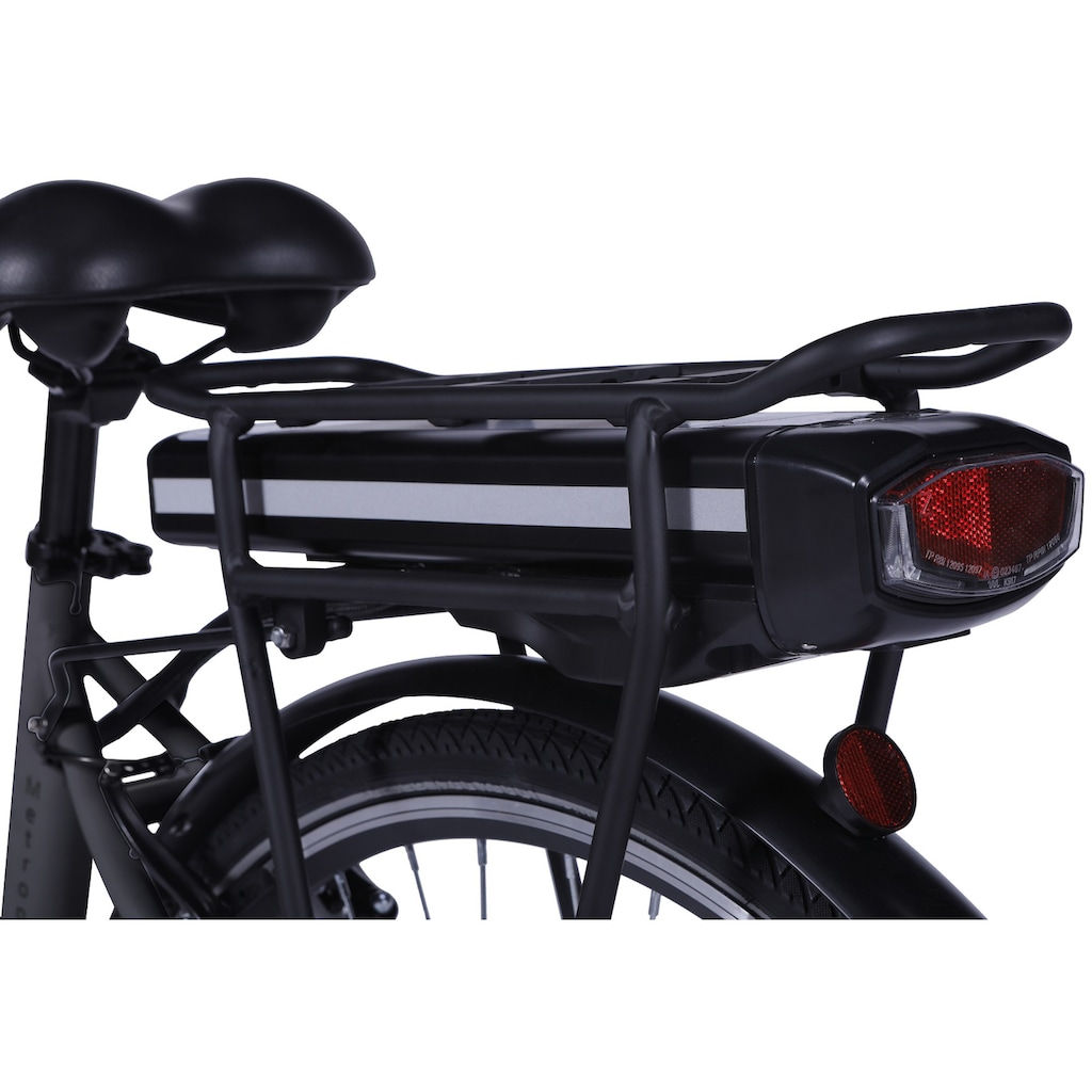 LLobe E-Bike »Metropolitan JOY schwarz 8Ah«, 3 Gang, Frontmotor 250 W