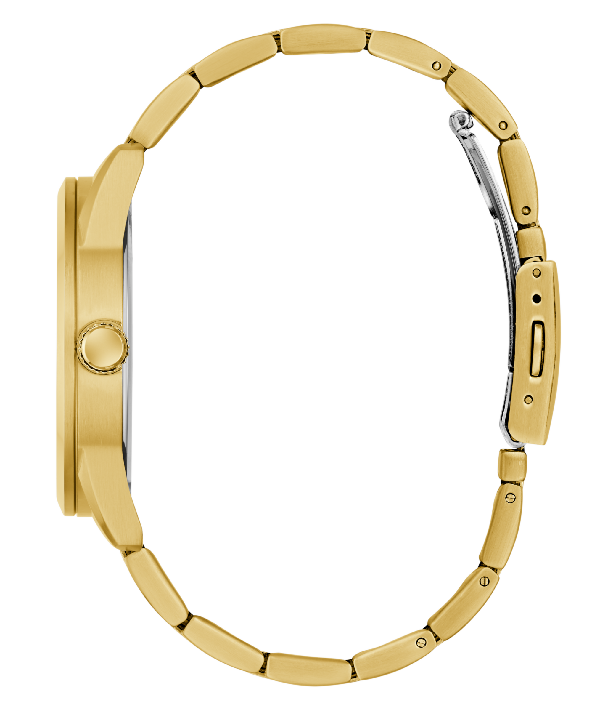 Guess Quarzuhr »EASTON« Armbanduhr, Herrenuhr, Edelstahlarmband