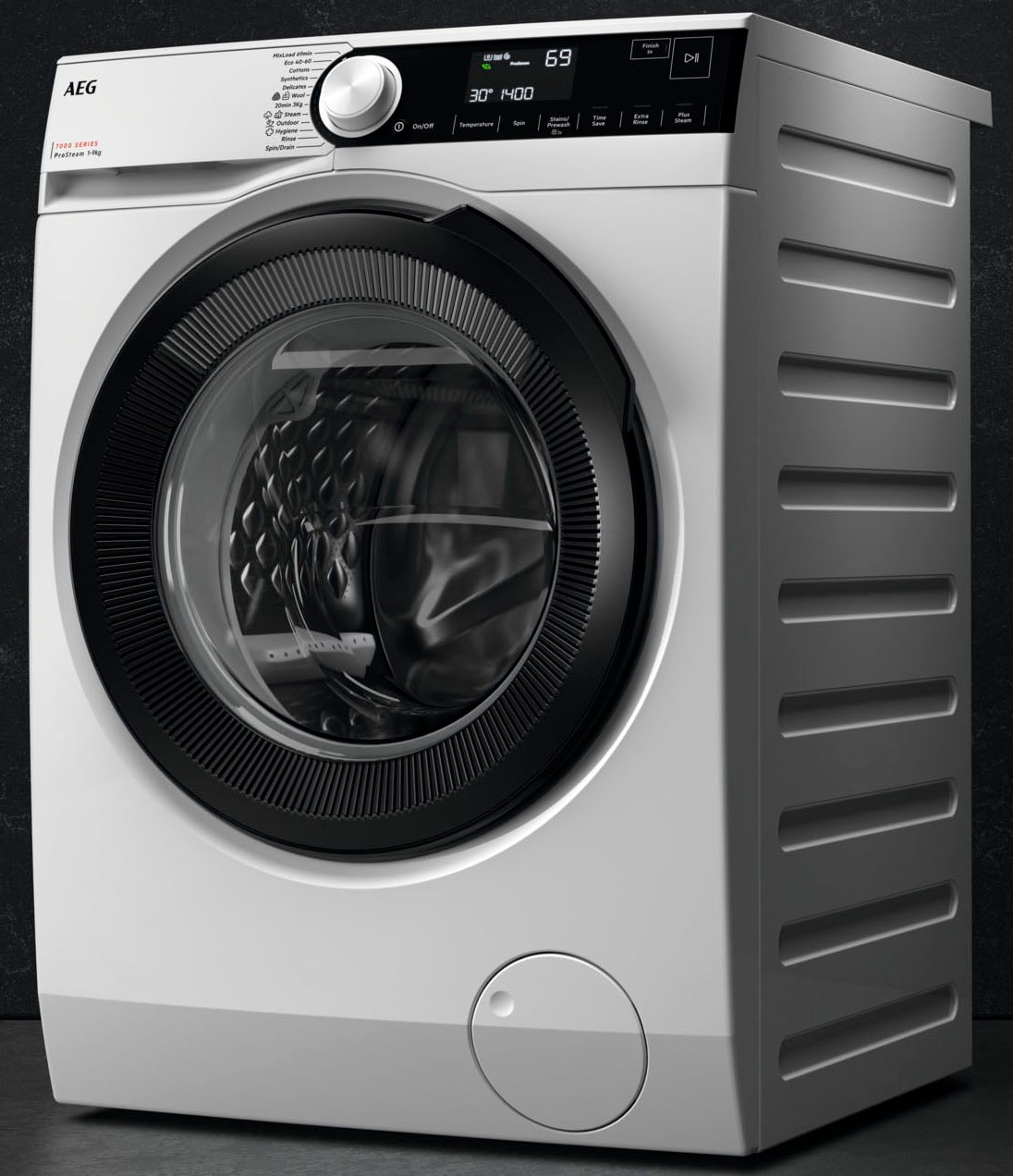 AEG Waschmaschine 7000 »LR7A70600« 10 kg 1600 U/min ProSteam®: Auffrischen mit Dampf statt Waschen und 96 % Wasser sparen