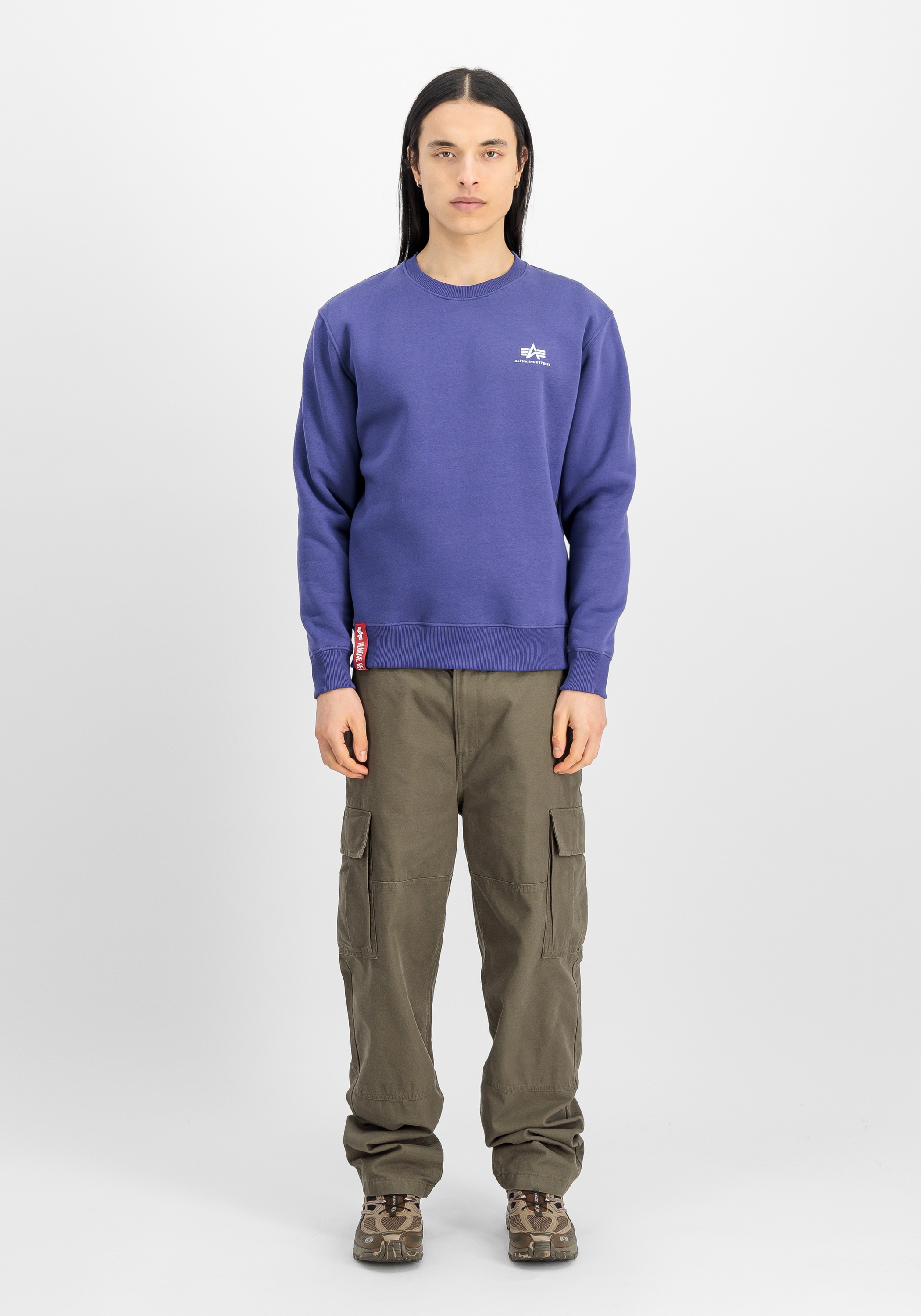 Alpha Industries Sweater »Basic Sweatshirt SL Sweatshirt«