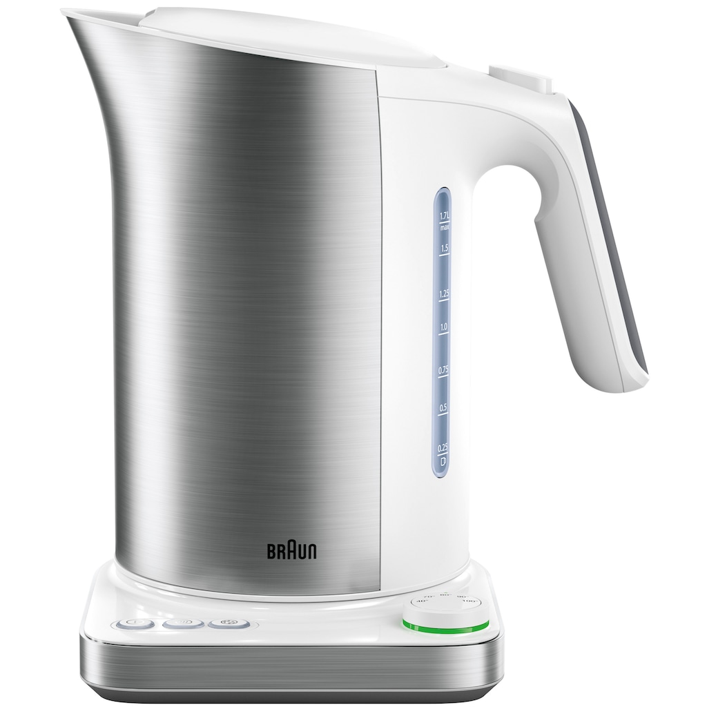 Braun Wasserkocher »ID Collection WK 5115 WH«, 1,7 l, 3000 W