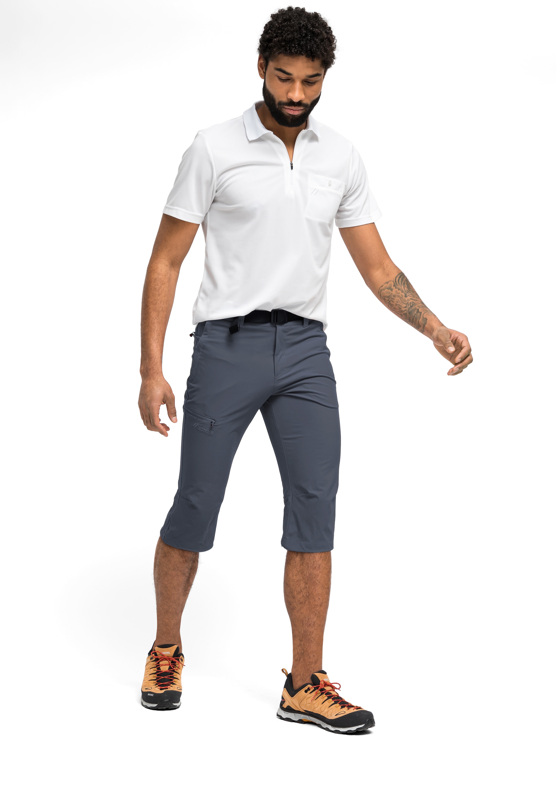 Maier Sports Caprihose »Jennisei«, Funktionscapri aus atmungsaktivem, elastischem Material