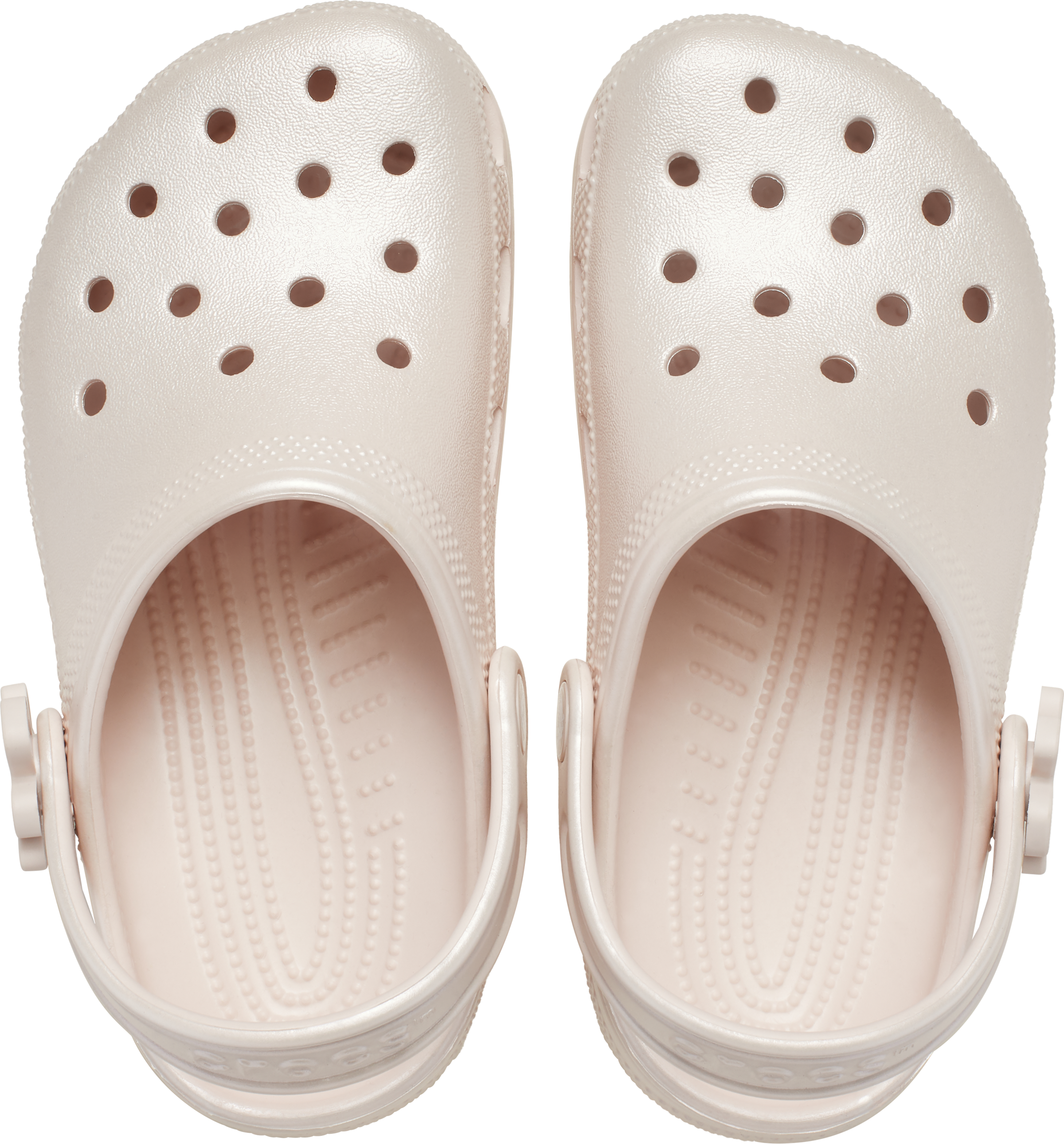 Crocs Clog »Classic Pearl Shine Clog K«  Sommerschuh, Schlappen, Sandale mit Blütenapplikation