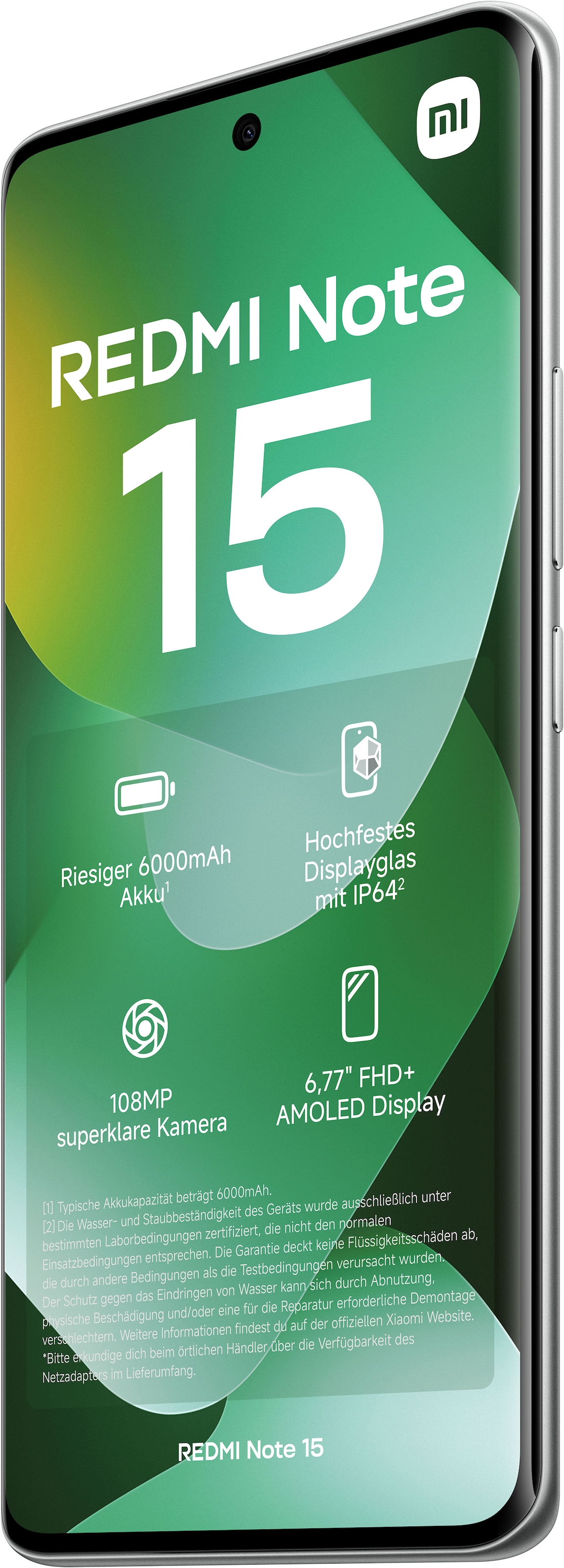 Xiaomi Smartphone »Redmi Note 15 6+128« Forest Green