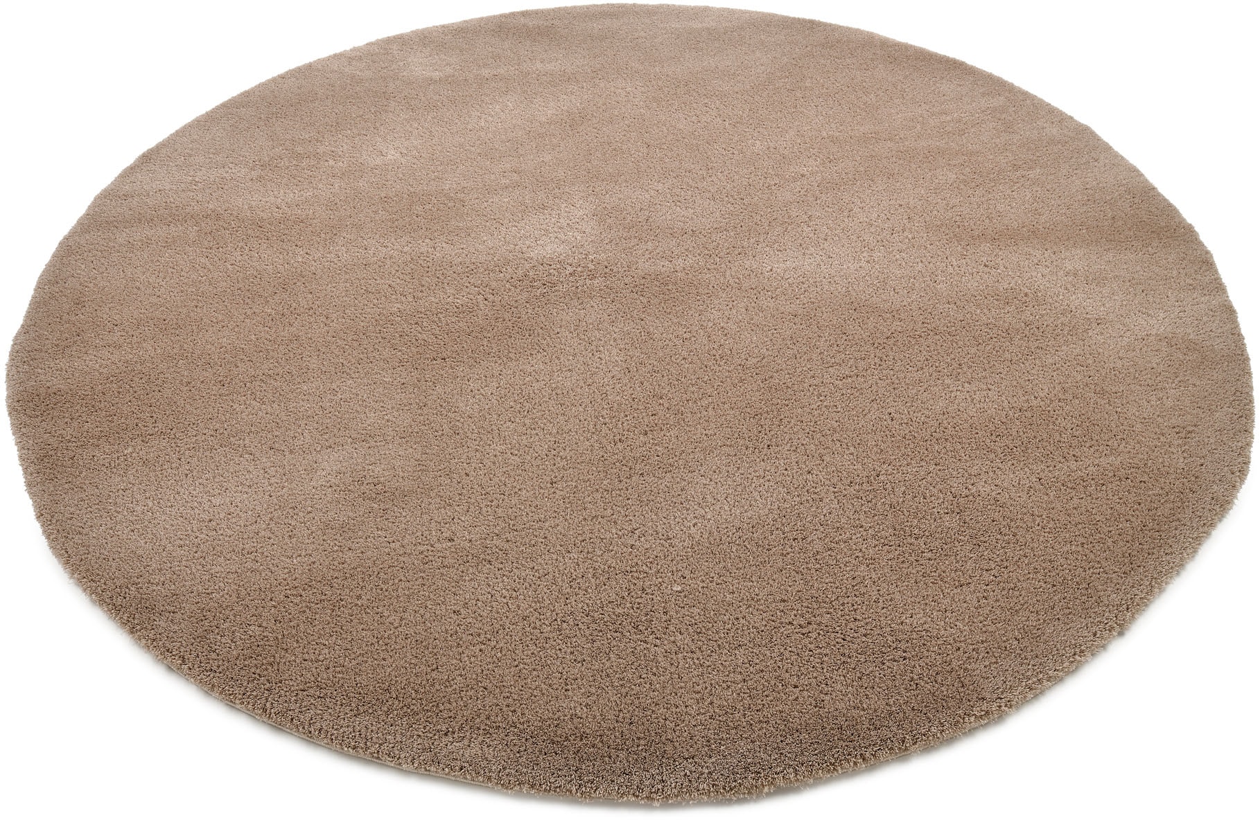 OCI DIE TEPPICHMARKE Hochflor-Teppich »Soft Dream«, rund, 30 mm Höhe, besonders weich durch Microfaser, Wohnzimmer