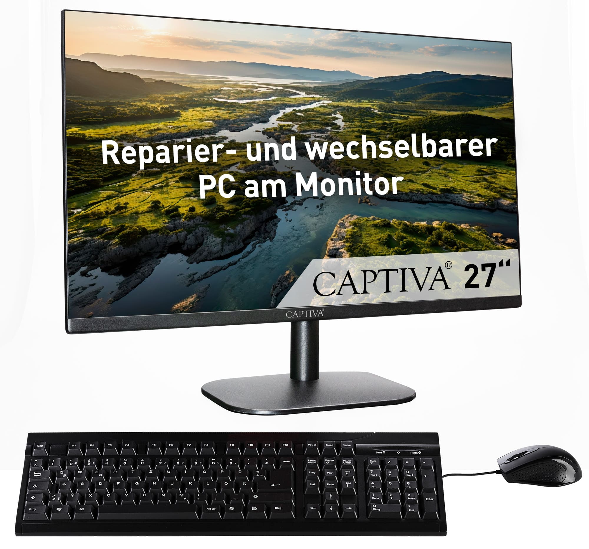 Captiva All-in-One PC »All-In-One Power Starter I84-985« in schwarz
