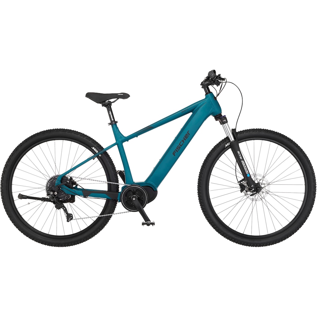 FISCHER Fahrrad E-Bike »MONTIS 4.1I 630«, 10 Gang, Shimano, Deore, Mittelmotor 250 W, (Schloss)